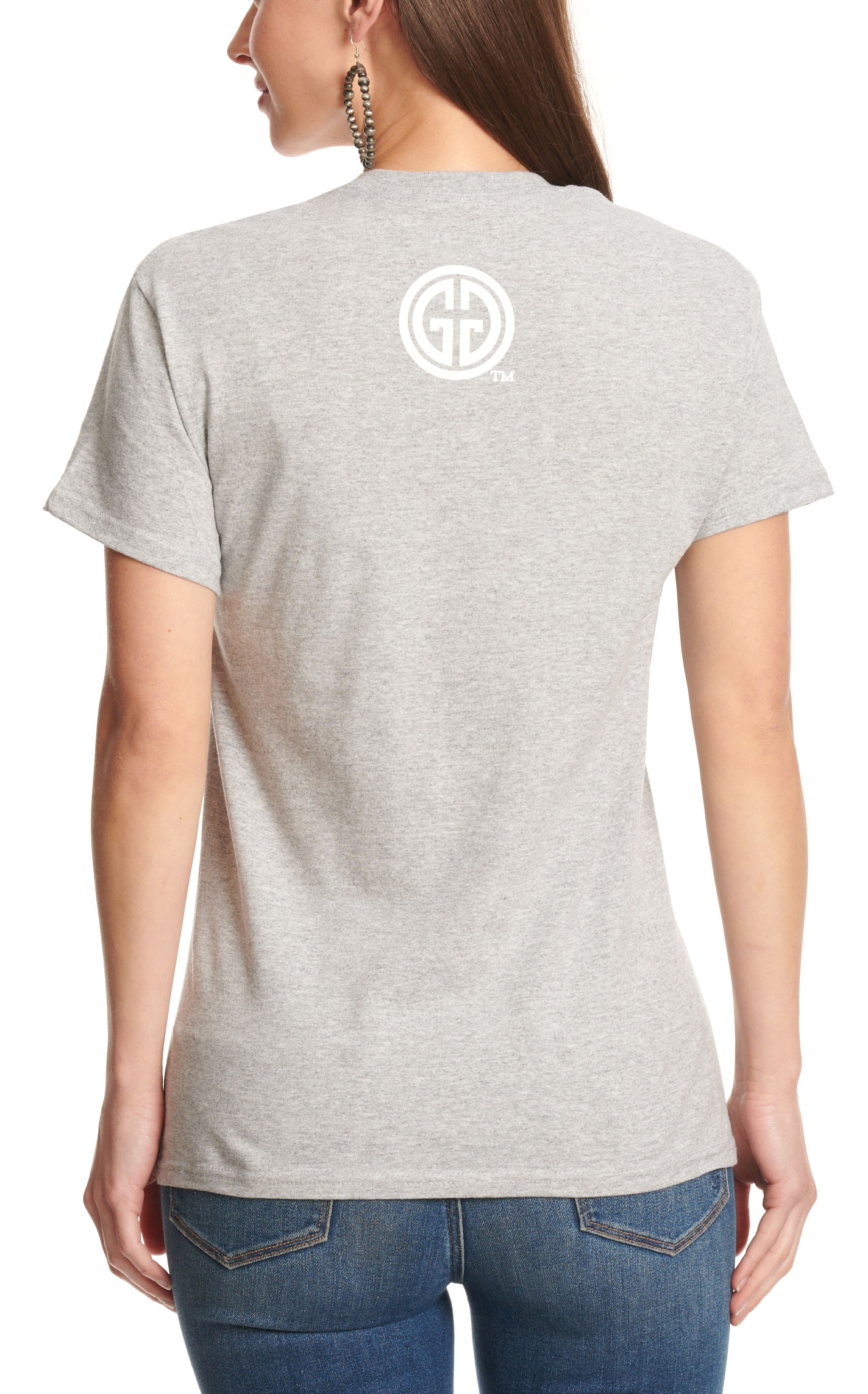 Girlie Girl Originals Women's Gray Holy Cow Graphic T-Shirt - Image 1