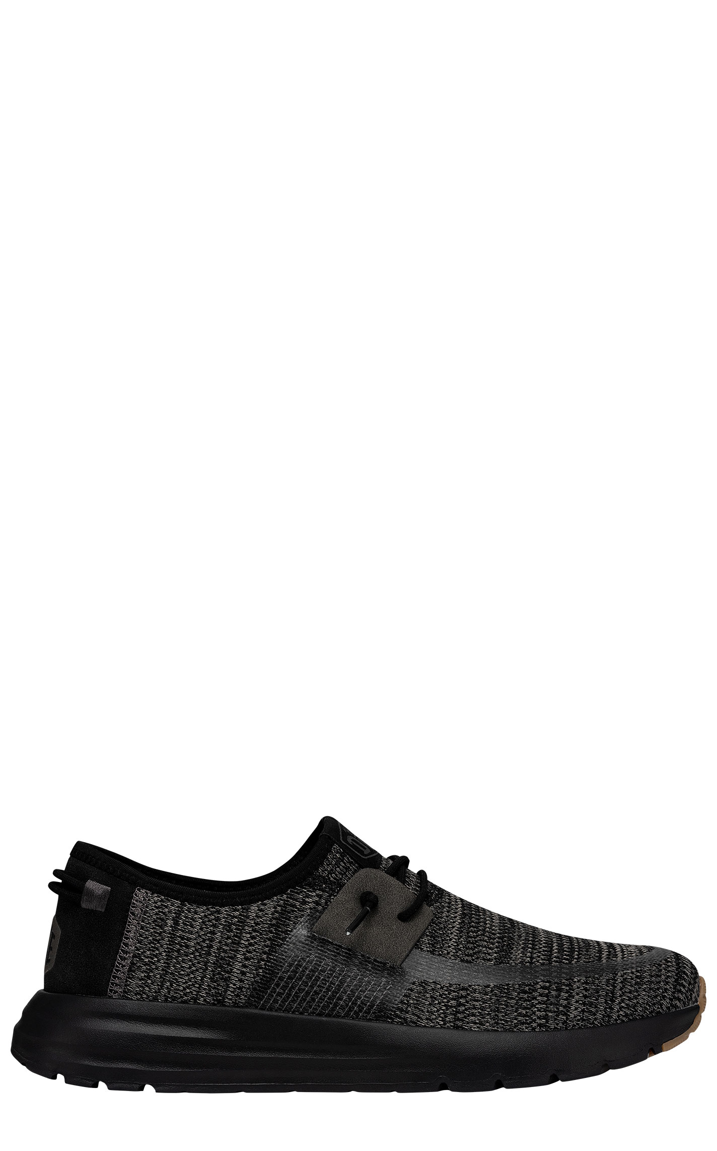 Hey Dude Men's Black Sirocco Slip-On Casual Shoes - Image 1