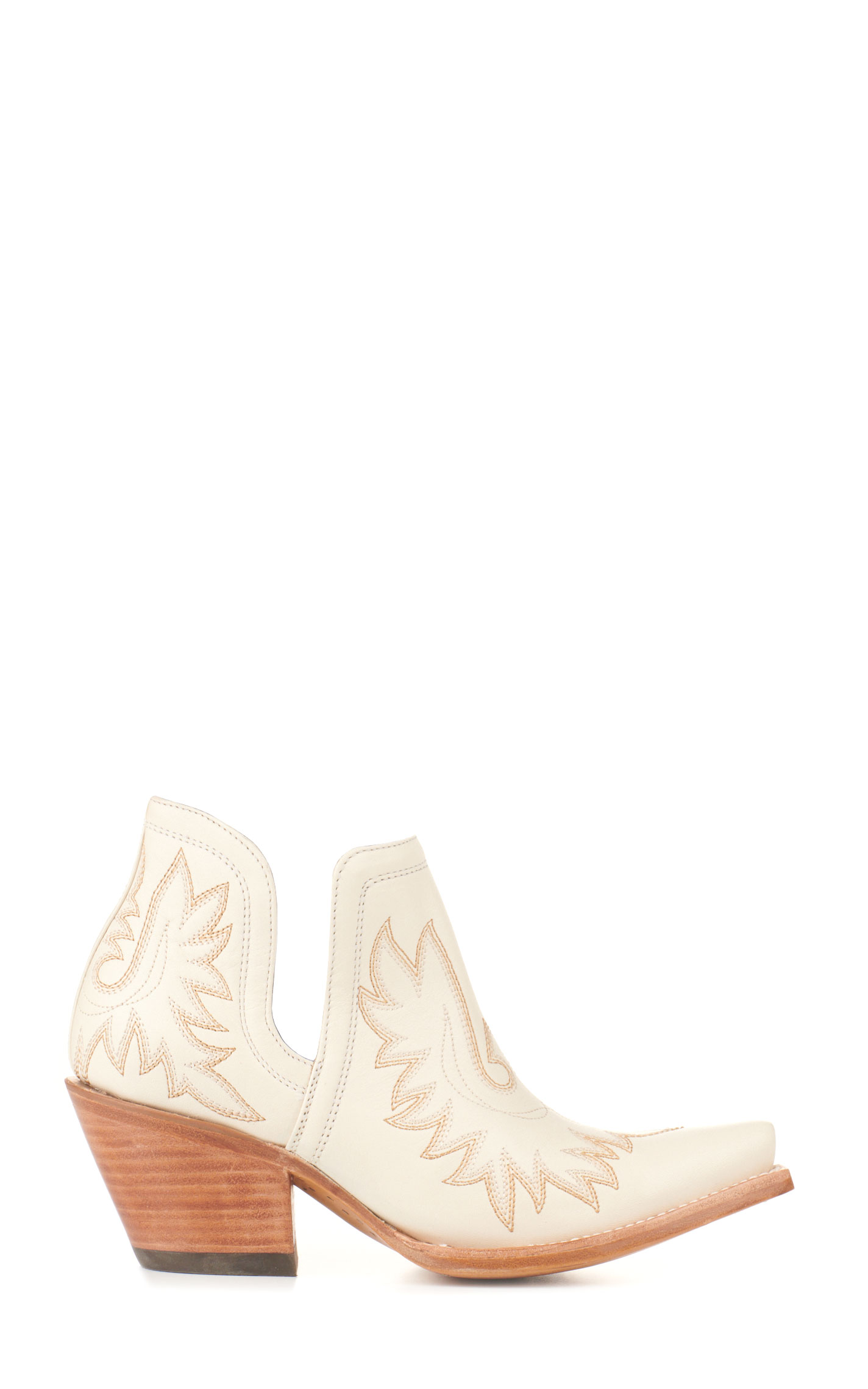 Ariat Women's Dixon Blanco Snip Toe Cowboy Booties - Image 1