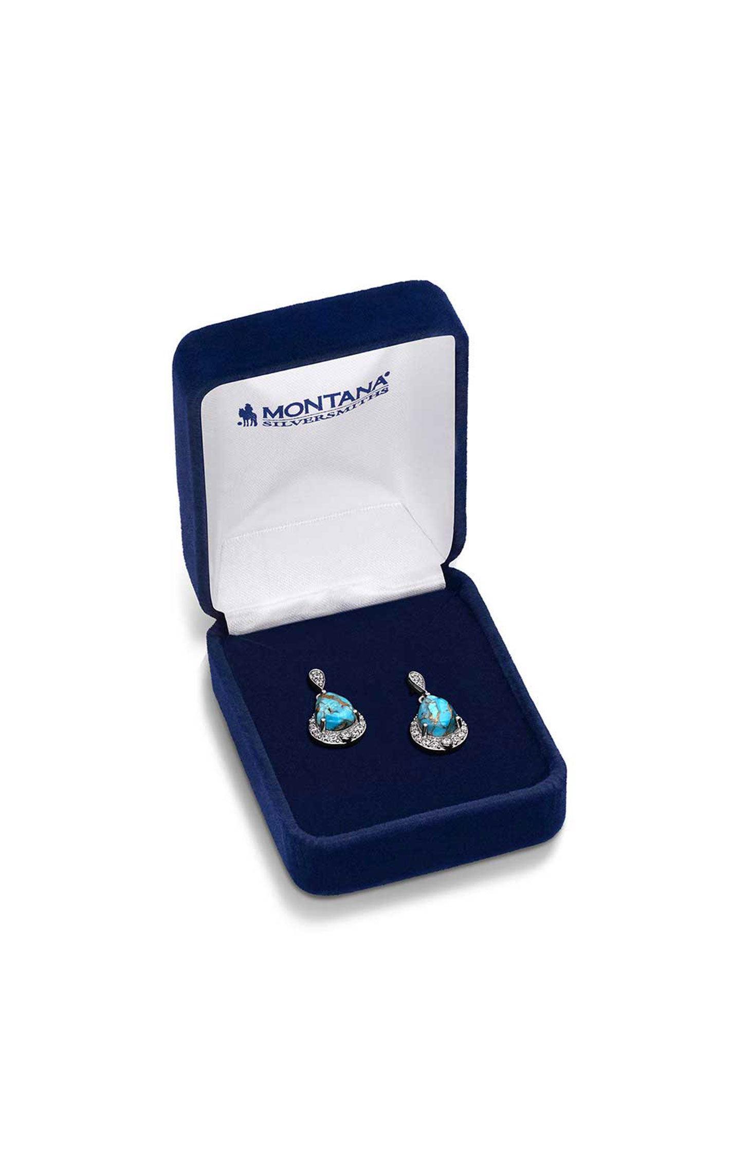 Montana Silversmiths Blue River Earrings - Image 3