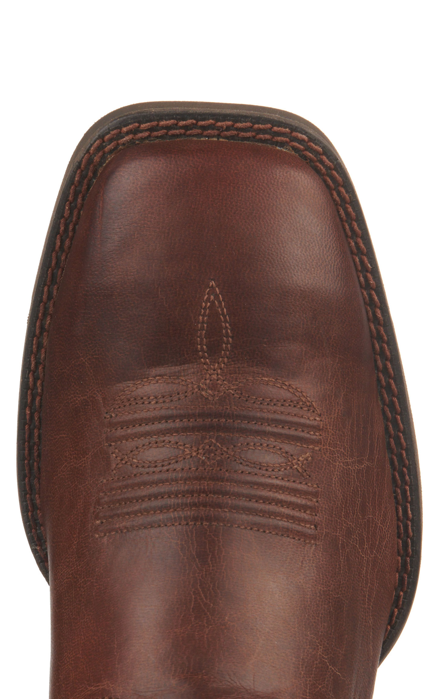 Ariat Men's Sport Big Country Almond Buff Wide Square Toe Cowboy Boots - Image 1