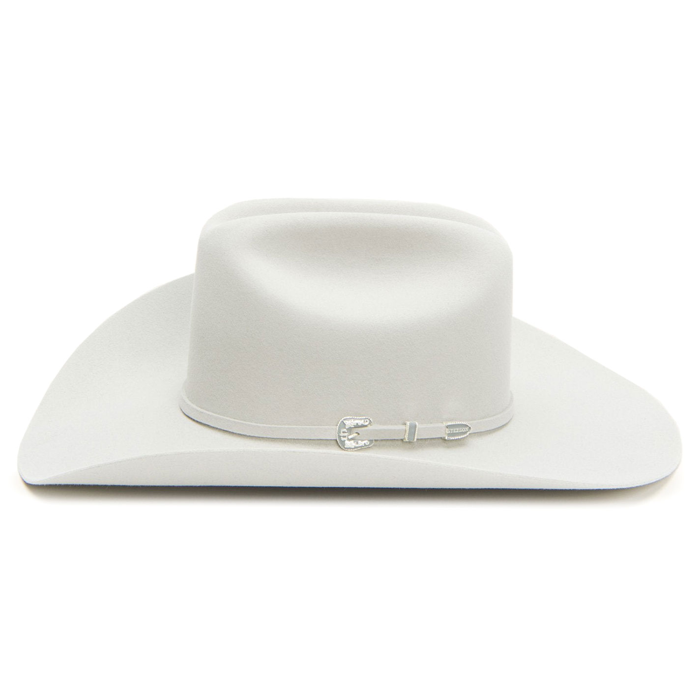 Stetson 6X Skyline Silver Gray Felt Cowboy Hat - Image 1