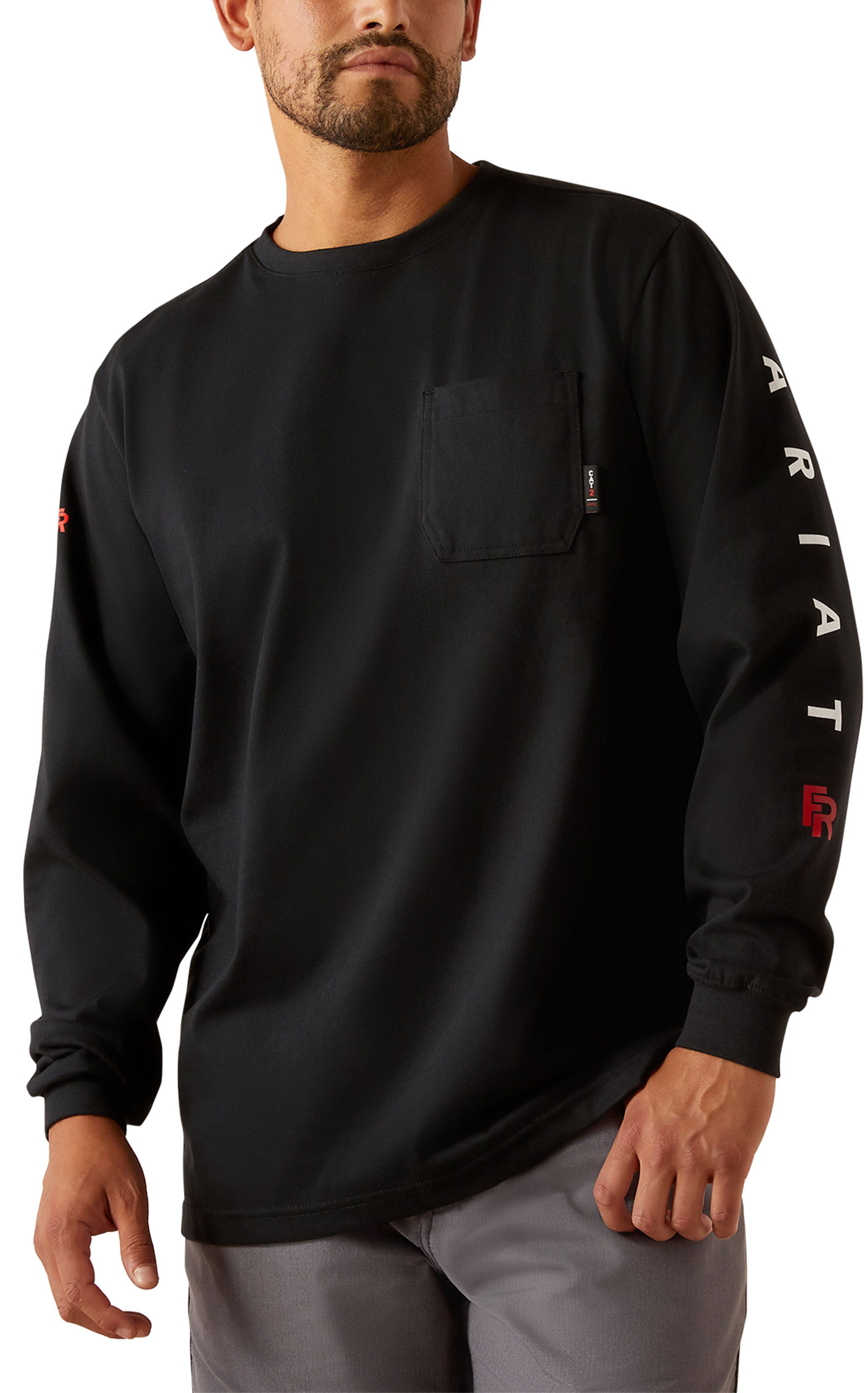 Ariat Men's Black Skull Born For This Logo FR T-Shirt - Image 4