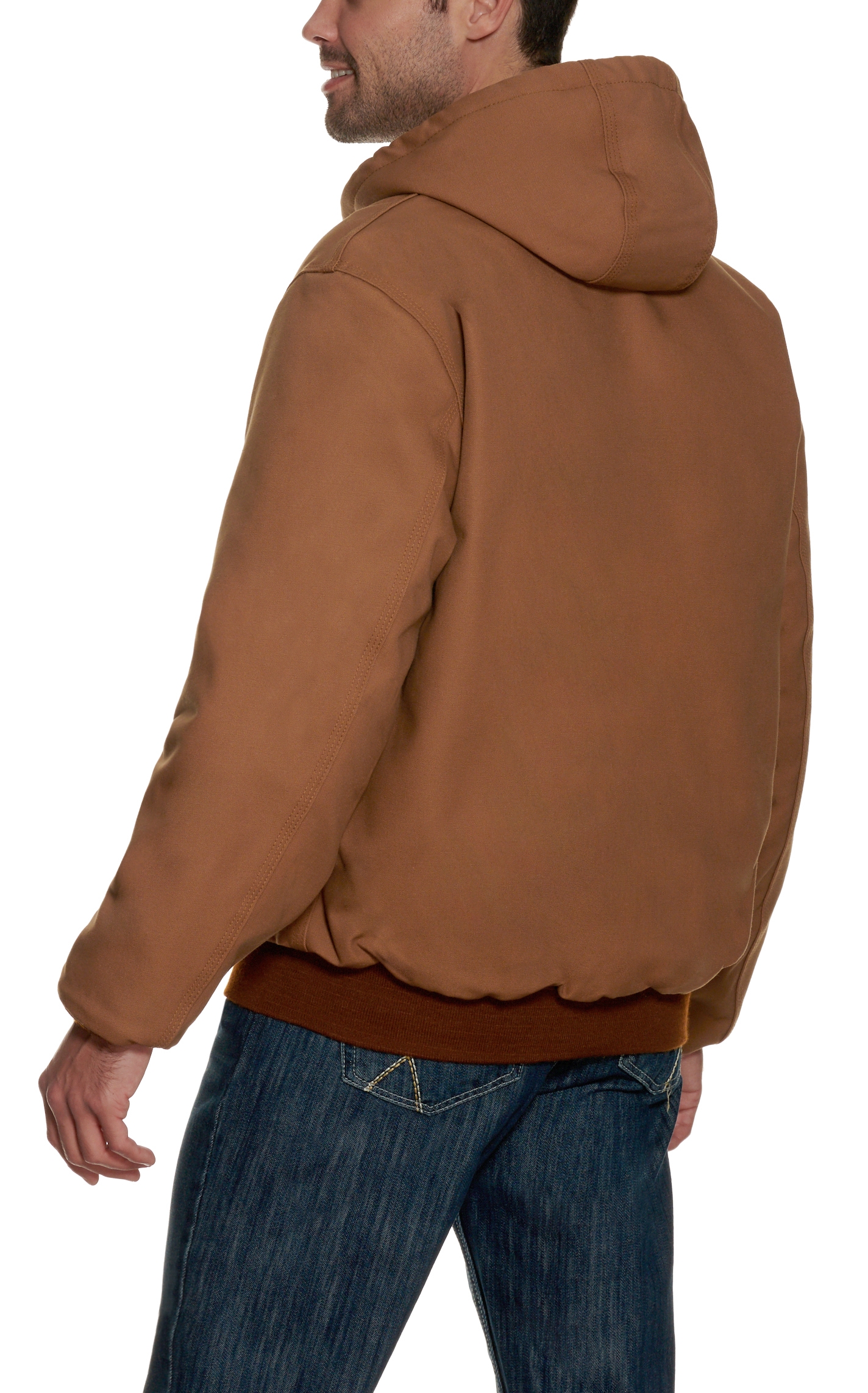 Carhartt Brown FR Quilt Lined Active Jacket - Image 1