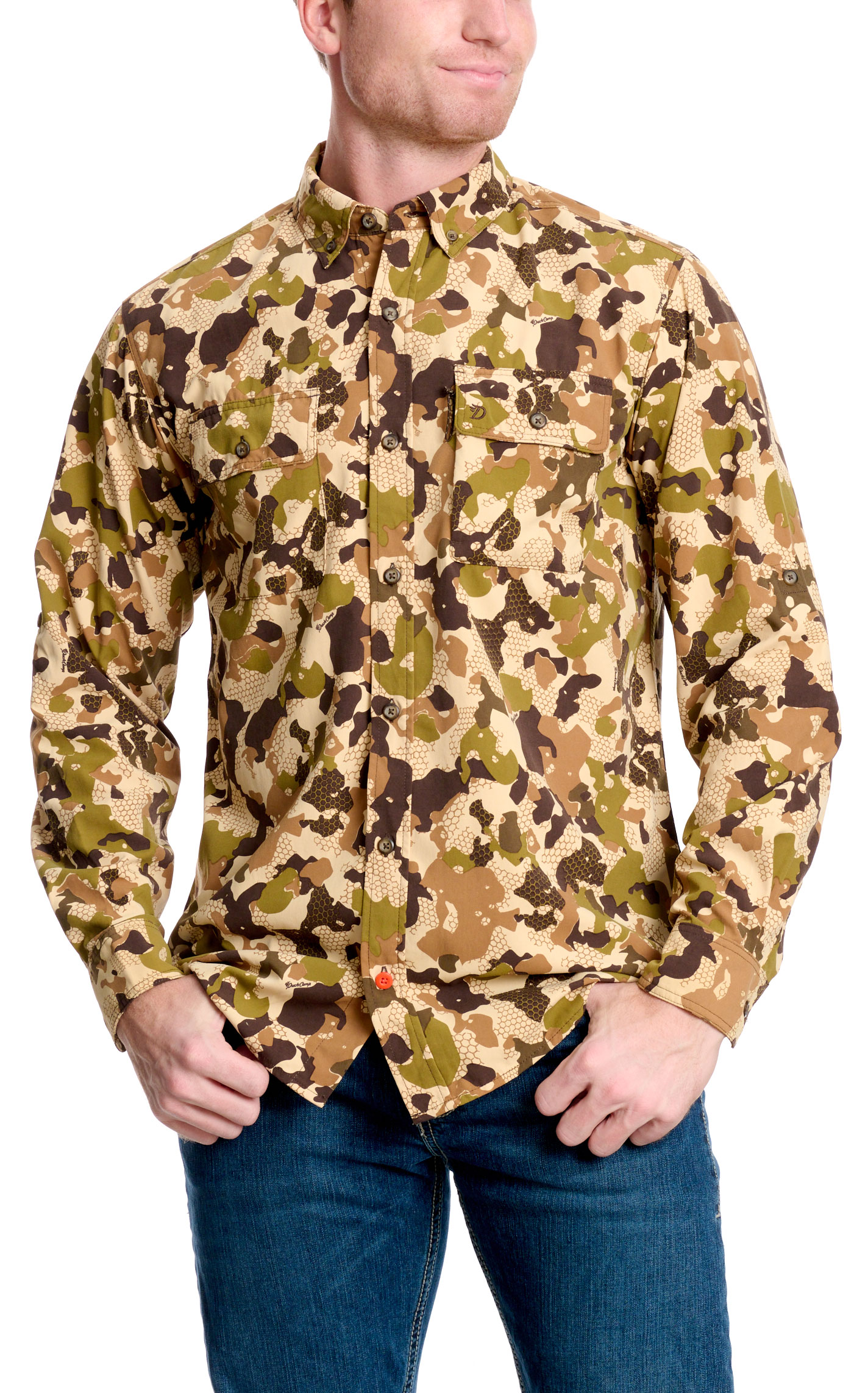 Duck Camp Men's Lightweight Hunting Camo Shirt - Image 3
