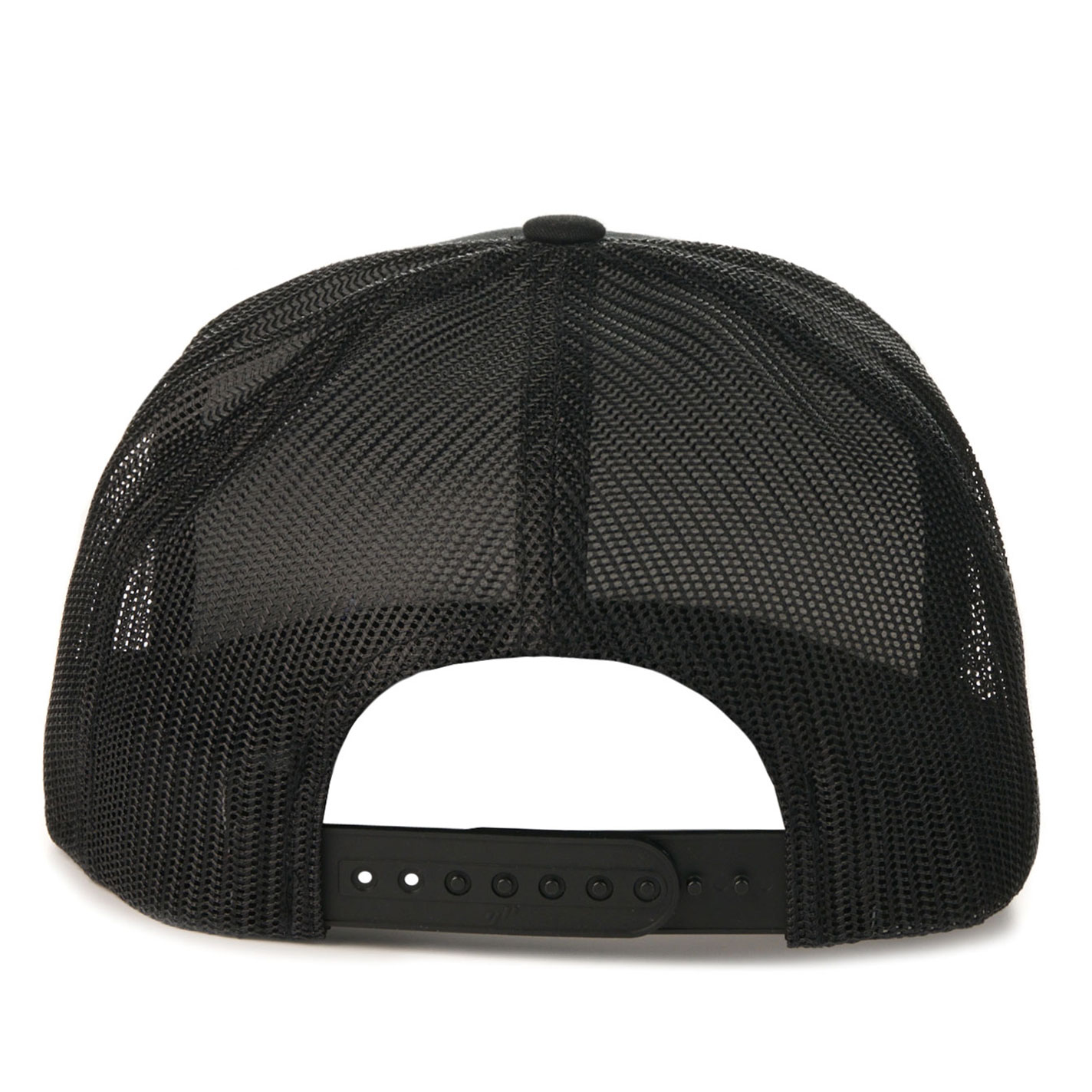 Whiskey Bent Hat Co. Men's Black on Black Logo Patch Cap - Image 1