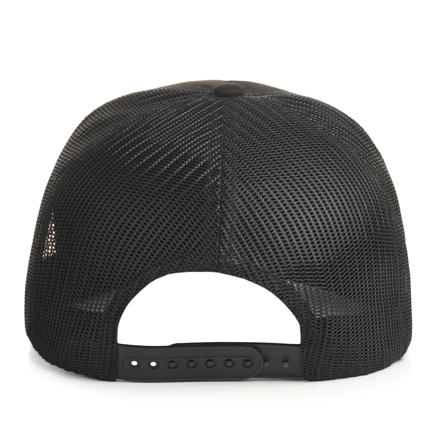 Whiskey Bent Hat Co. Black Johnny Cash White Stitched Logo with Black Rope Snapback Cap - Image 1