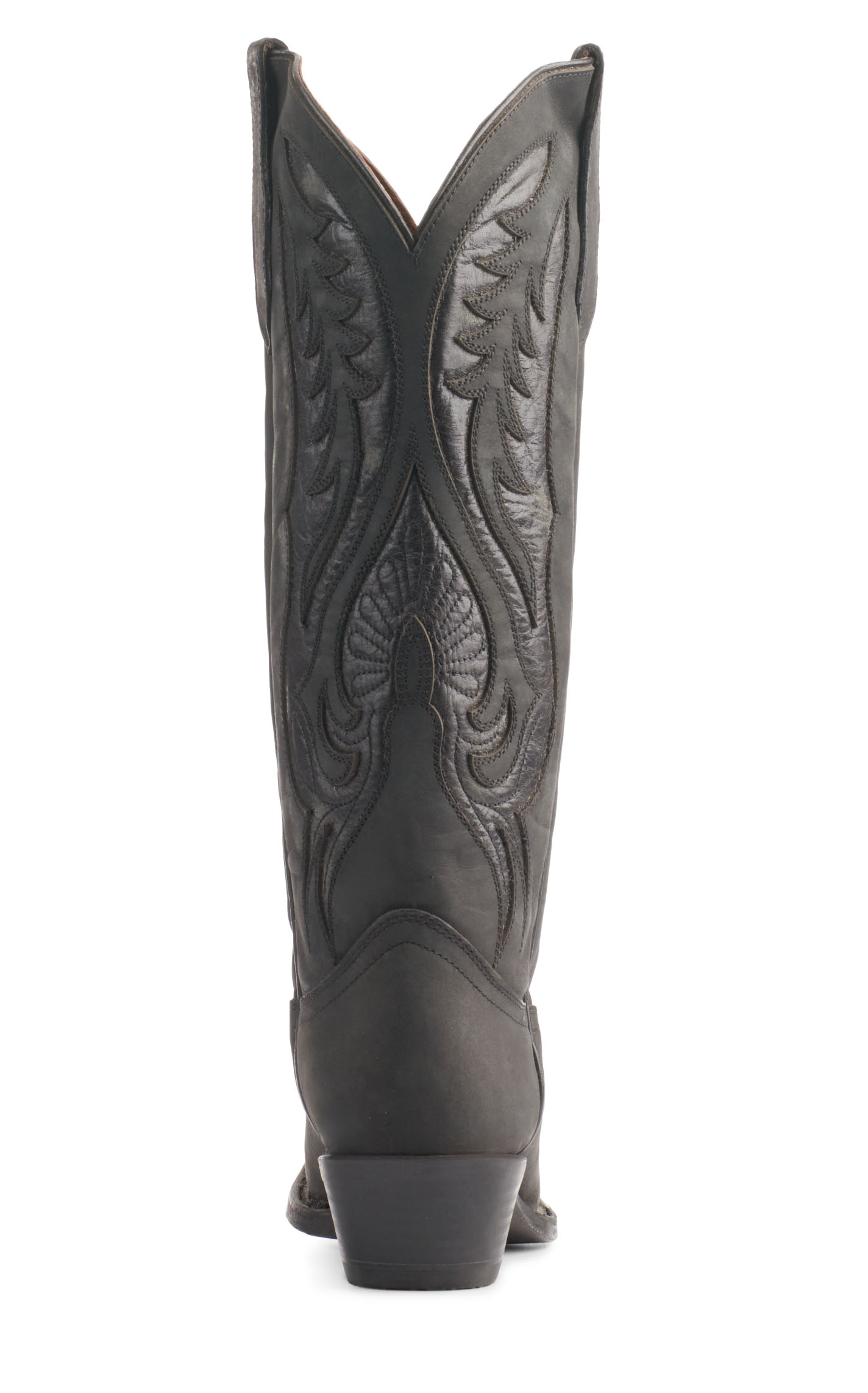Circle G by Corral Women's Black with Inlays Snip Toe Cowboy Boots - Image 1