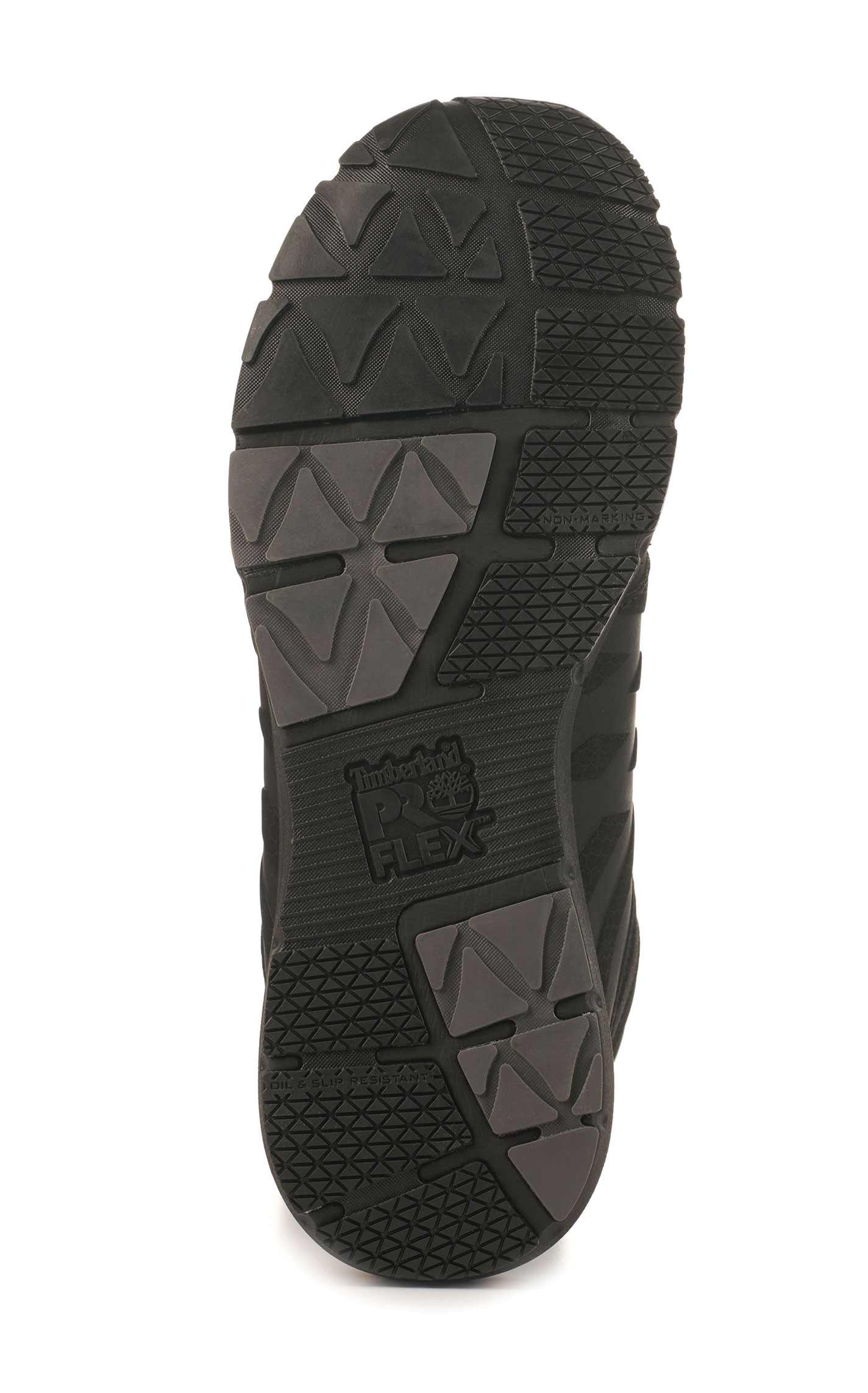 Timberland Pro Men's Radius Black Mid Rise Round Toe Guard Composite Toe Lace Up Work Boot - Image 1