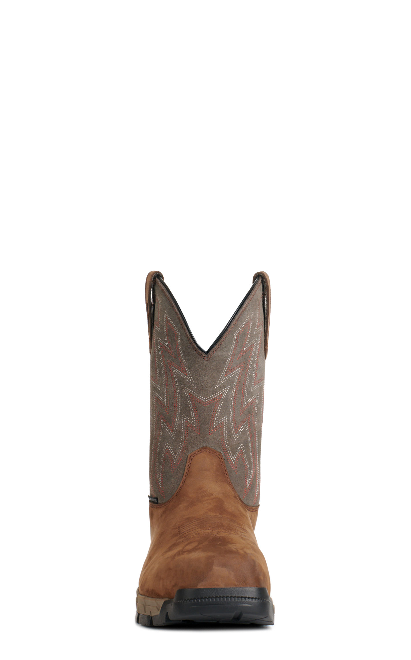 Ariat Men's Rebar Flex SD Brown and Gray Wide Square Composite Toe Work Boot - Image 1