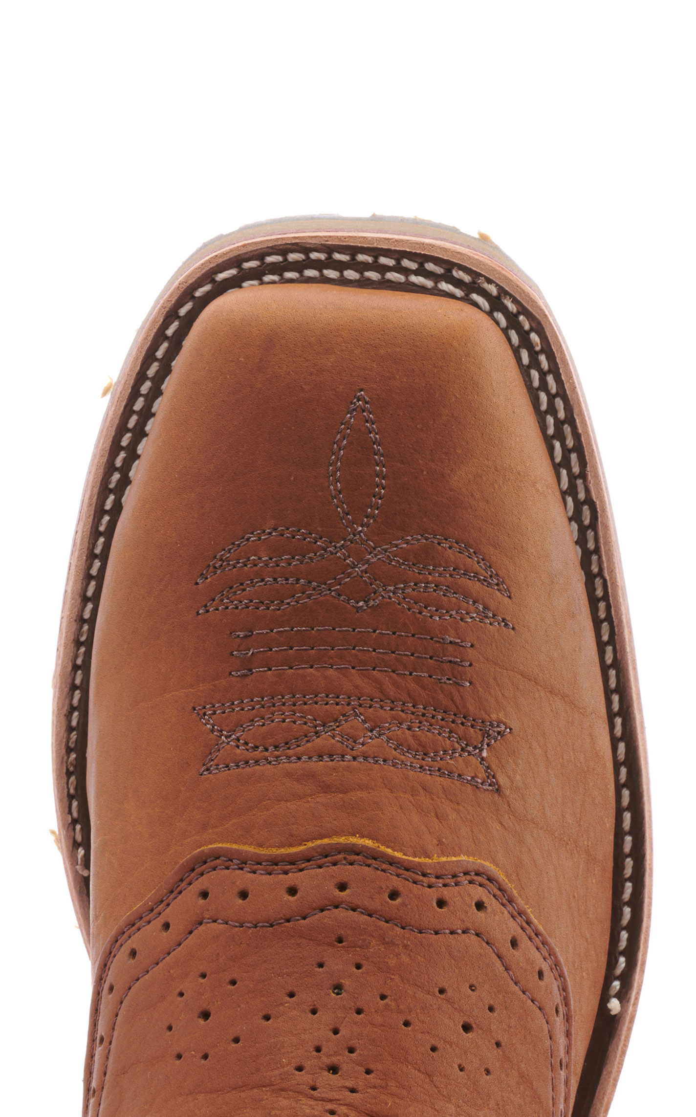 Double H Men's Mickey ICE Peanut Bison Wide Square Steel Toe Work Boot - Image 1