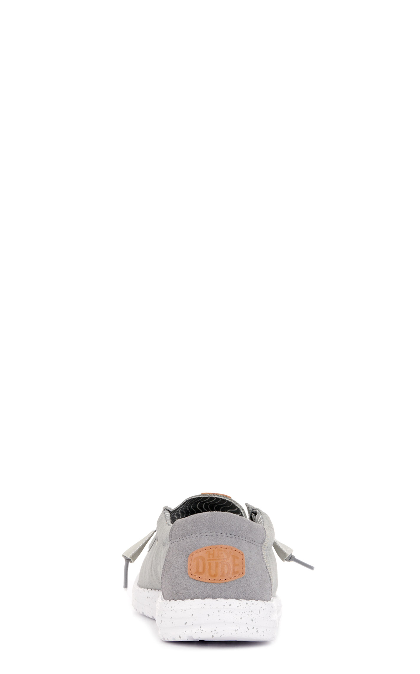 Hey Dude Men's Wally Elevated Gray Lace Up Casual Shoes - Image 1