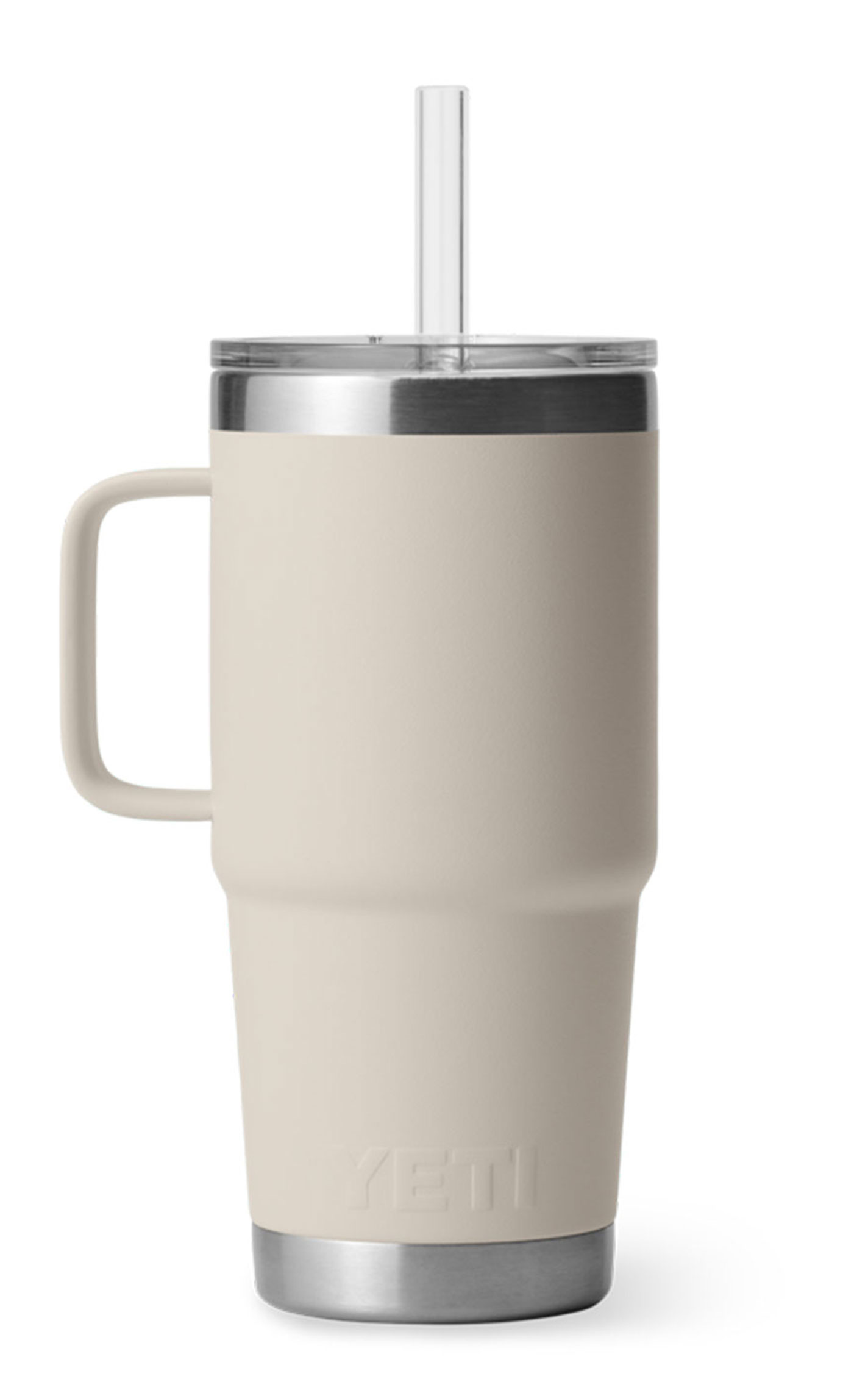 YETI Cape Taupe 25 oz. Rambler Straw Mug - Image 1
