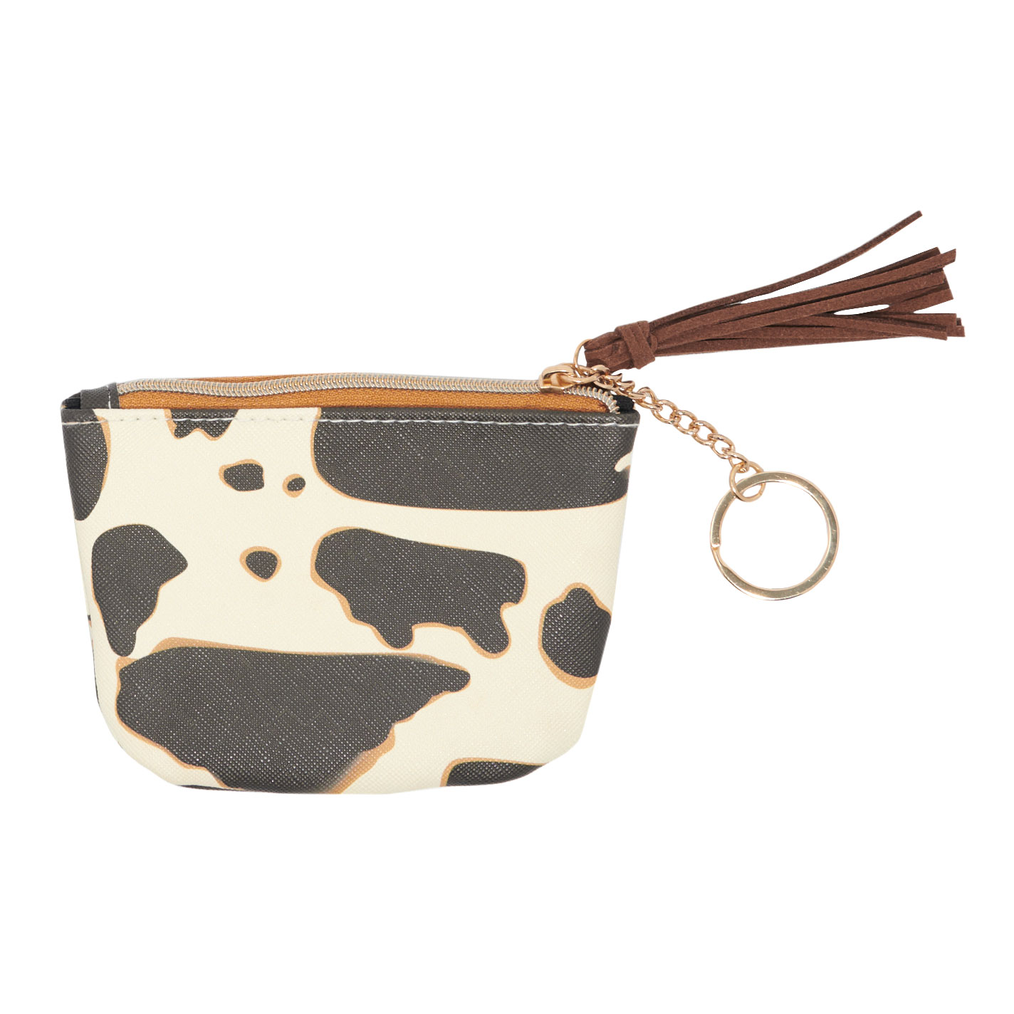 RNZ Imports Cow Print Keychain & Small Coin Purse  - Image 2