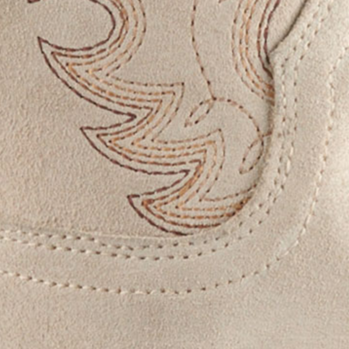 Ariat Women's Chandler Cloud White Suede Snip Toe Booties - Image 1