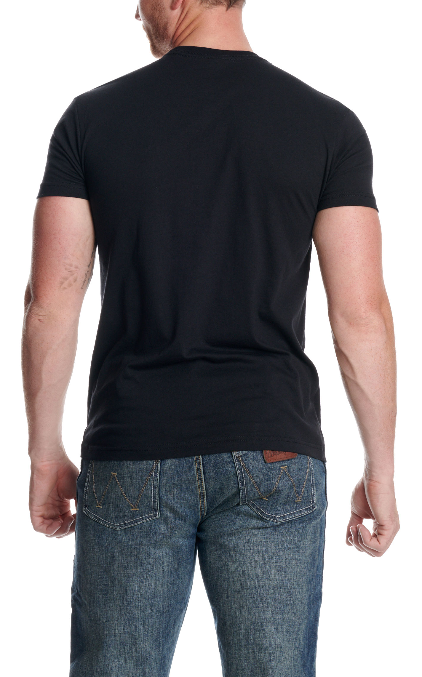Lane Frost Men's Cheyenne Black Graphic T-Shirt - Image 1
