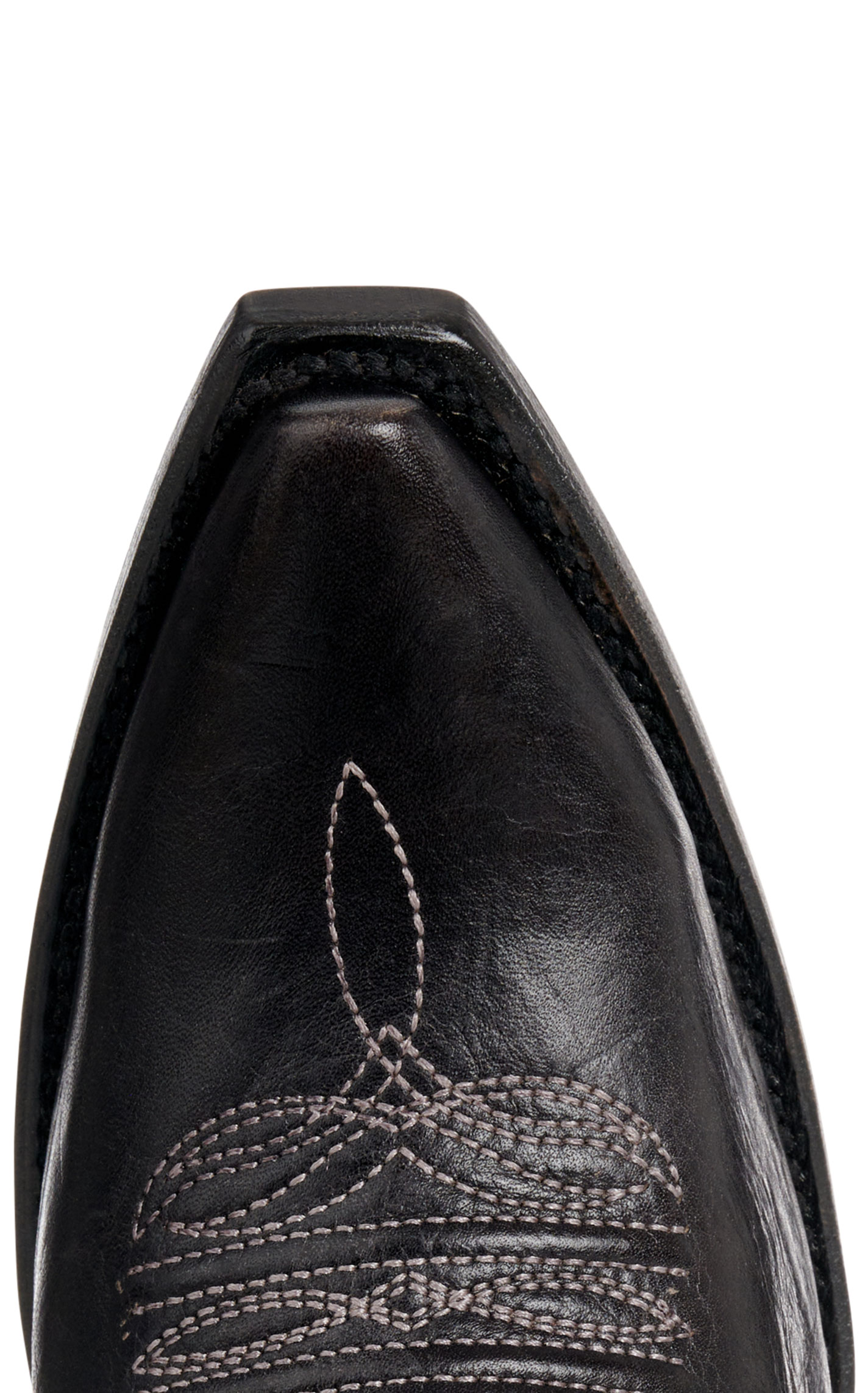 Circle G By Corral Women's Black Stitched & Inlay Snip Toe Cowboy Boots - Image 1