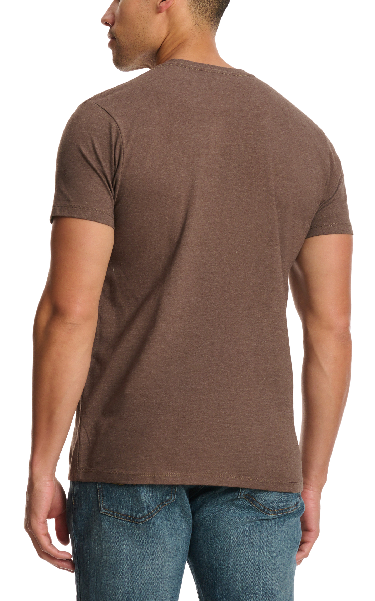 Ariat Men's Chocolate & Shield Logo Graphic T-Shirt - Image 1