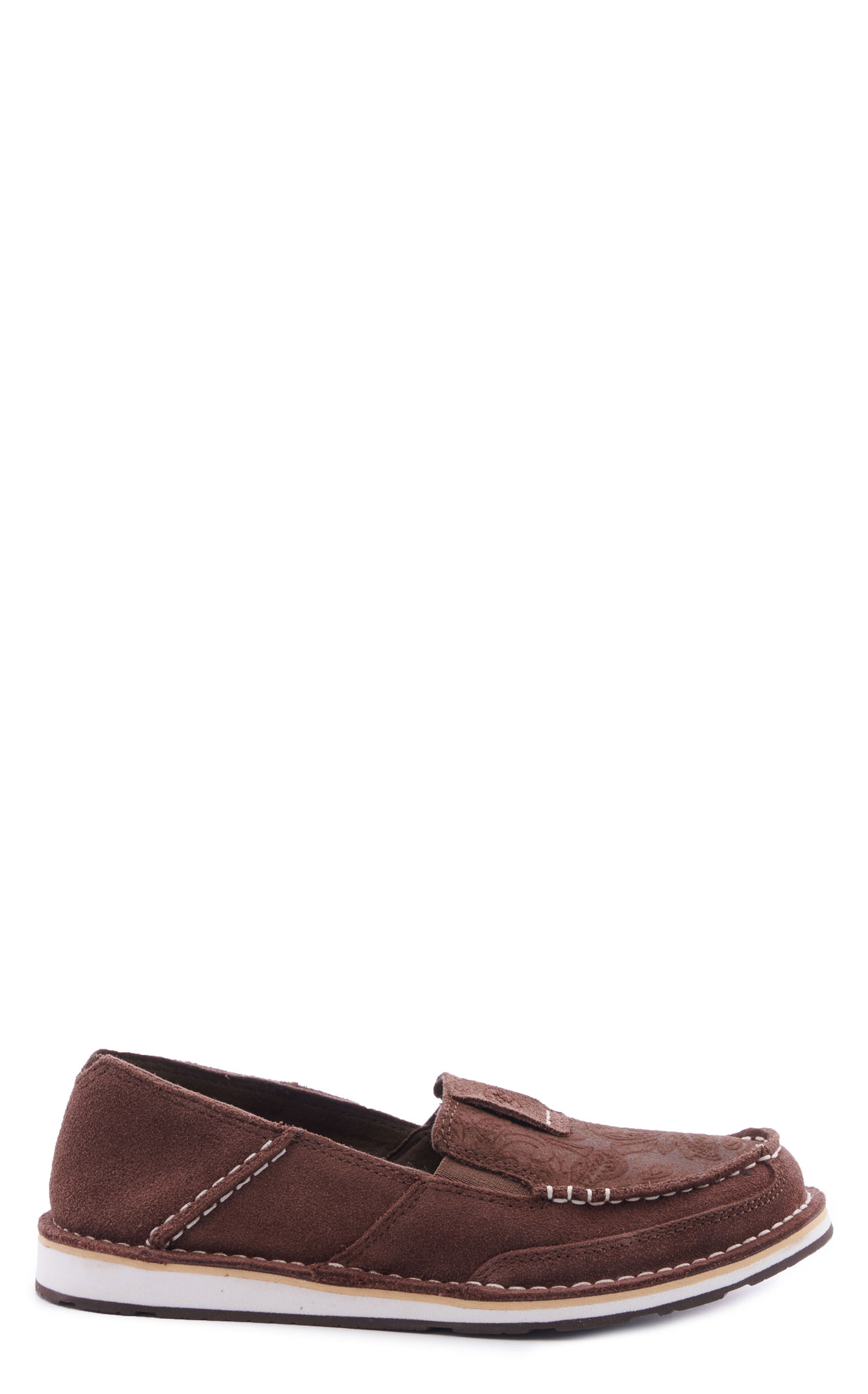 Ariat Women's Cruiser Brown Suede Casual Shoes - Image 1
