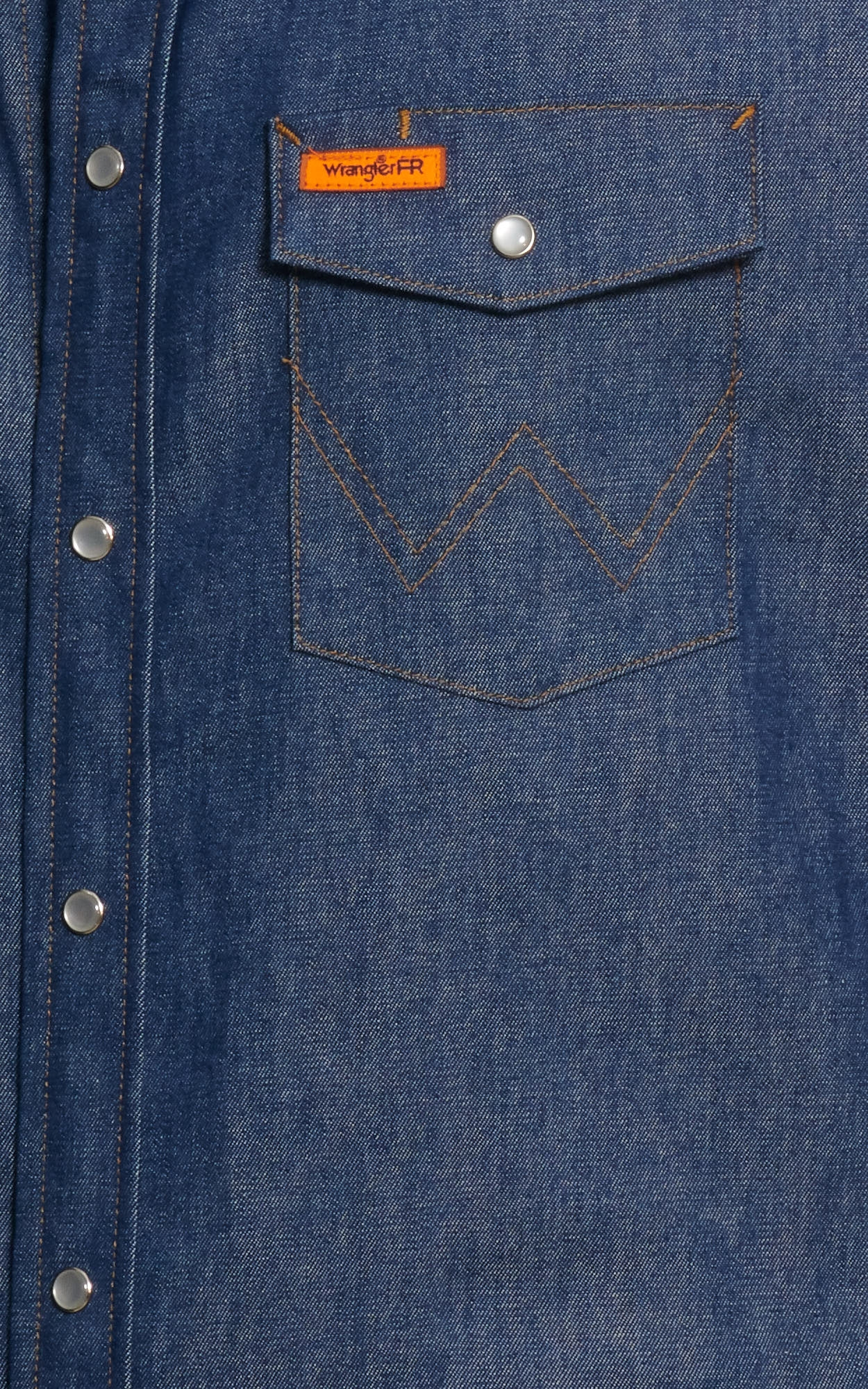 Wrangler Men's FR Denim Workshirt - Image 1
