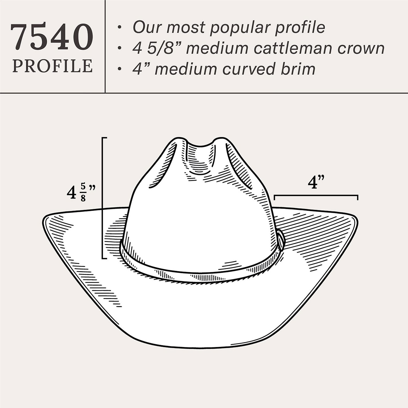 Stetson 6X Skyline Black Felt Cowboy Hat - Image 1