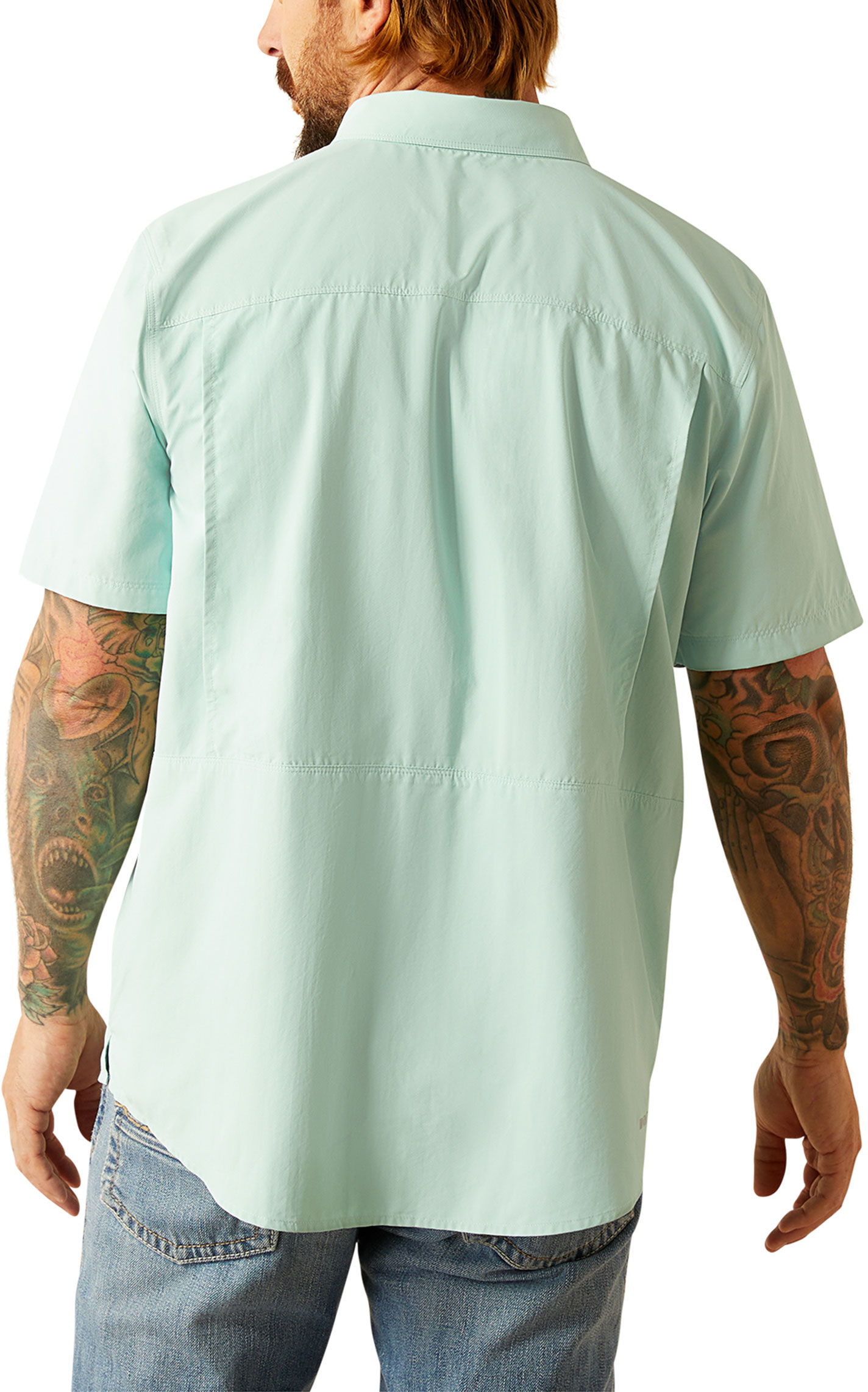 Ariat Men's VentTEK Outbound Soft Sage Shirt - Image 1