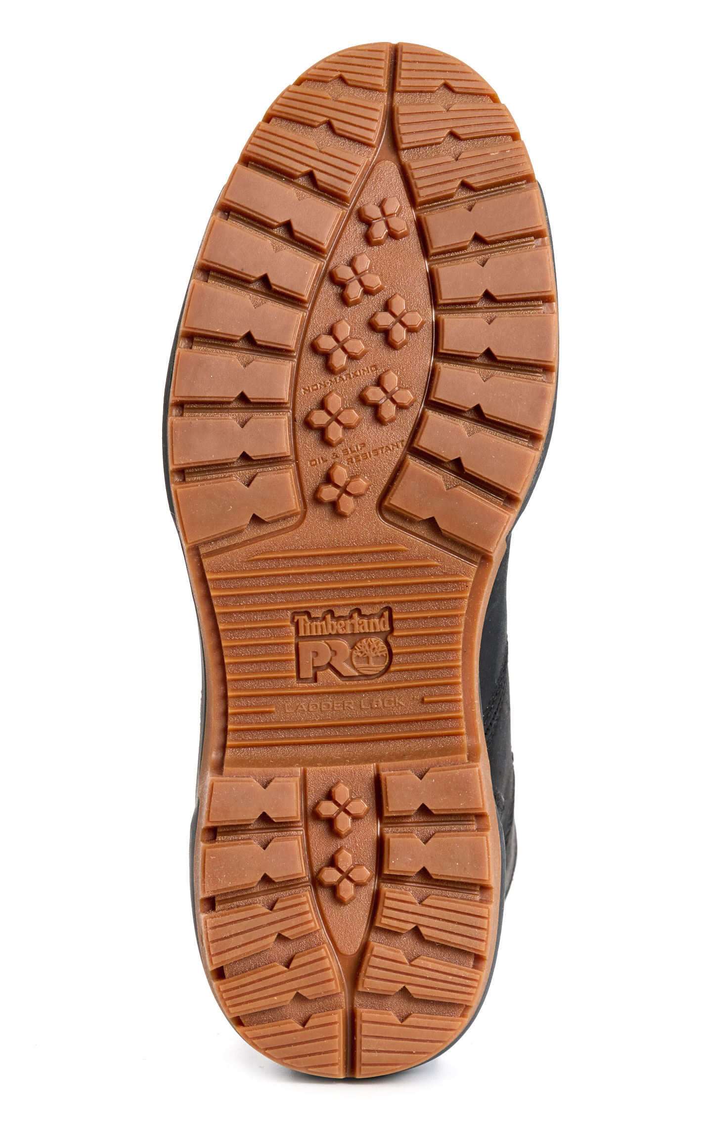 Timberland Pro Men's Montauk Black Round Steel Toe Lace Up Work Boots - Image 1