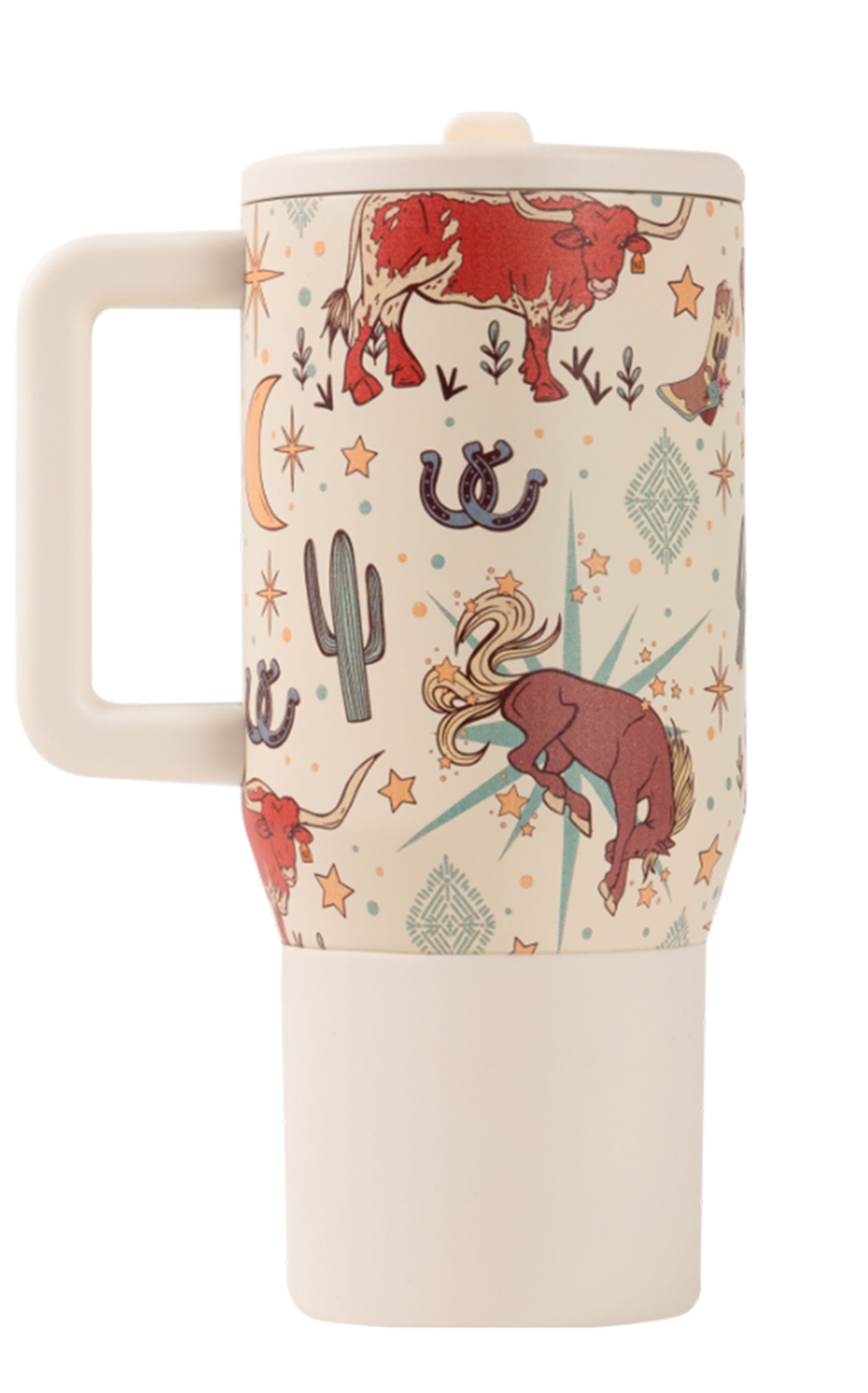 HydroJug Rodeo Print 20 oz Traveler Insulated Mug - Image 1