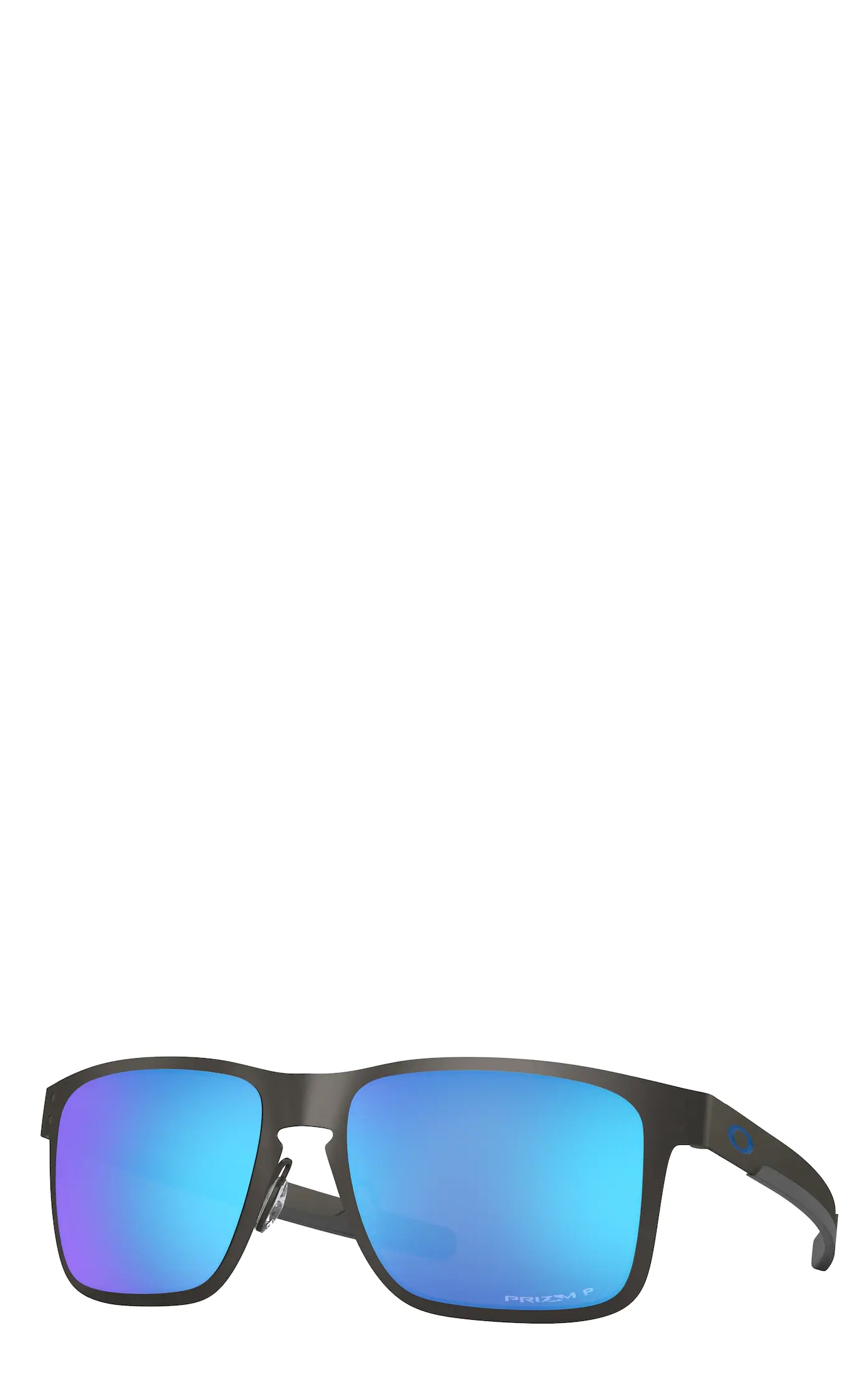 Oakley Holbrook Metal Matte Gunmetal with Prizm Sapphire Polarized Lenses Sunglasses - Image 1