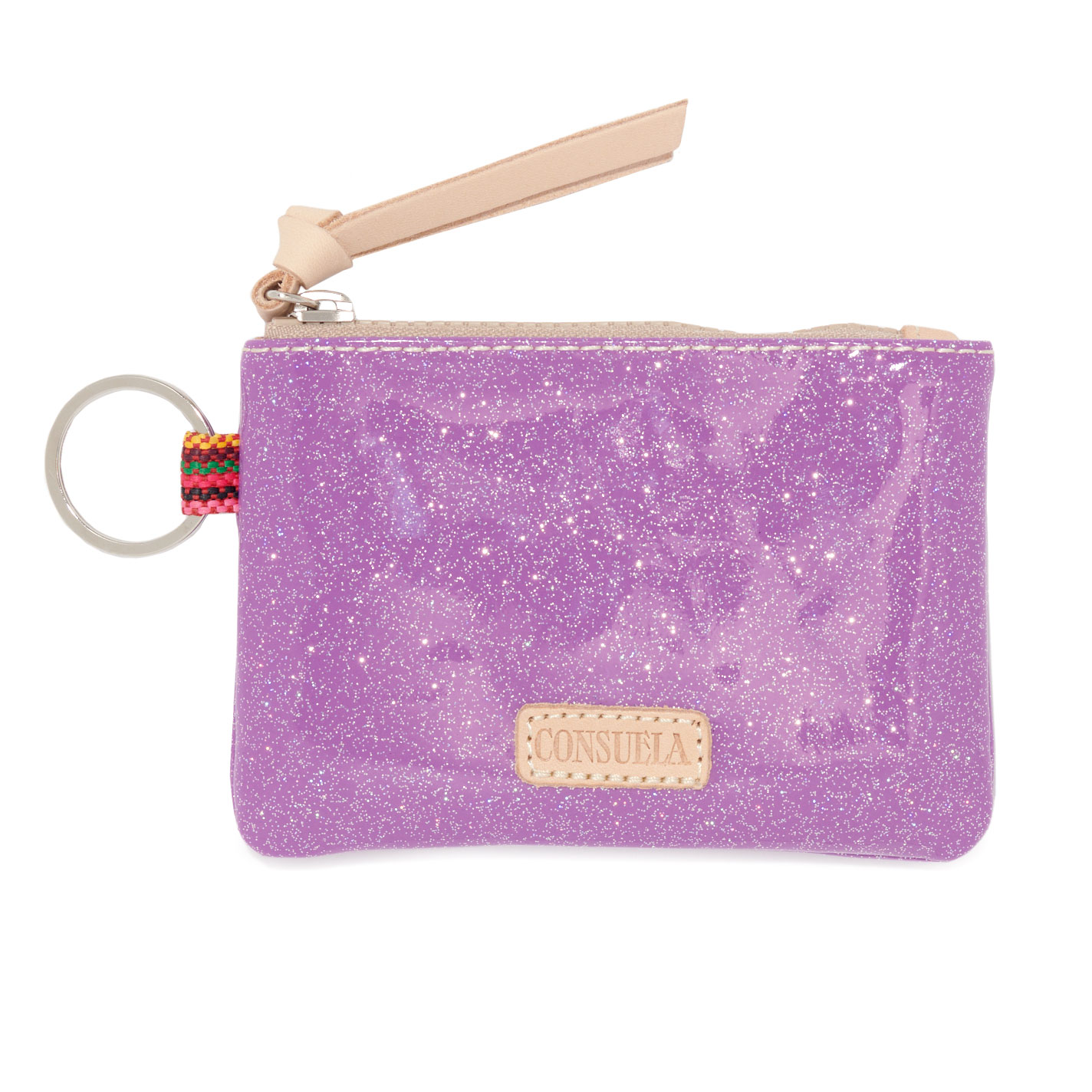 Consuela Twy Lavender Glitter Pouch  - Image 1