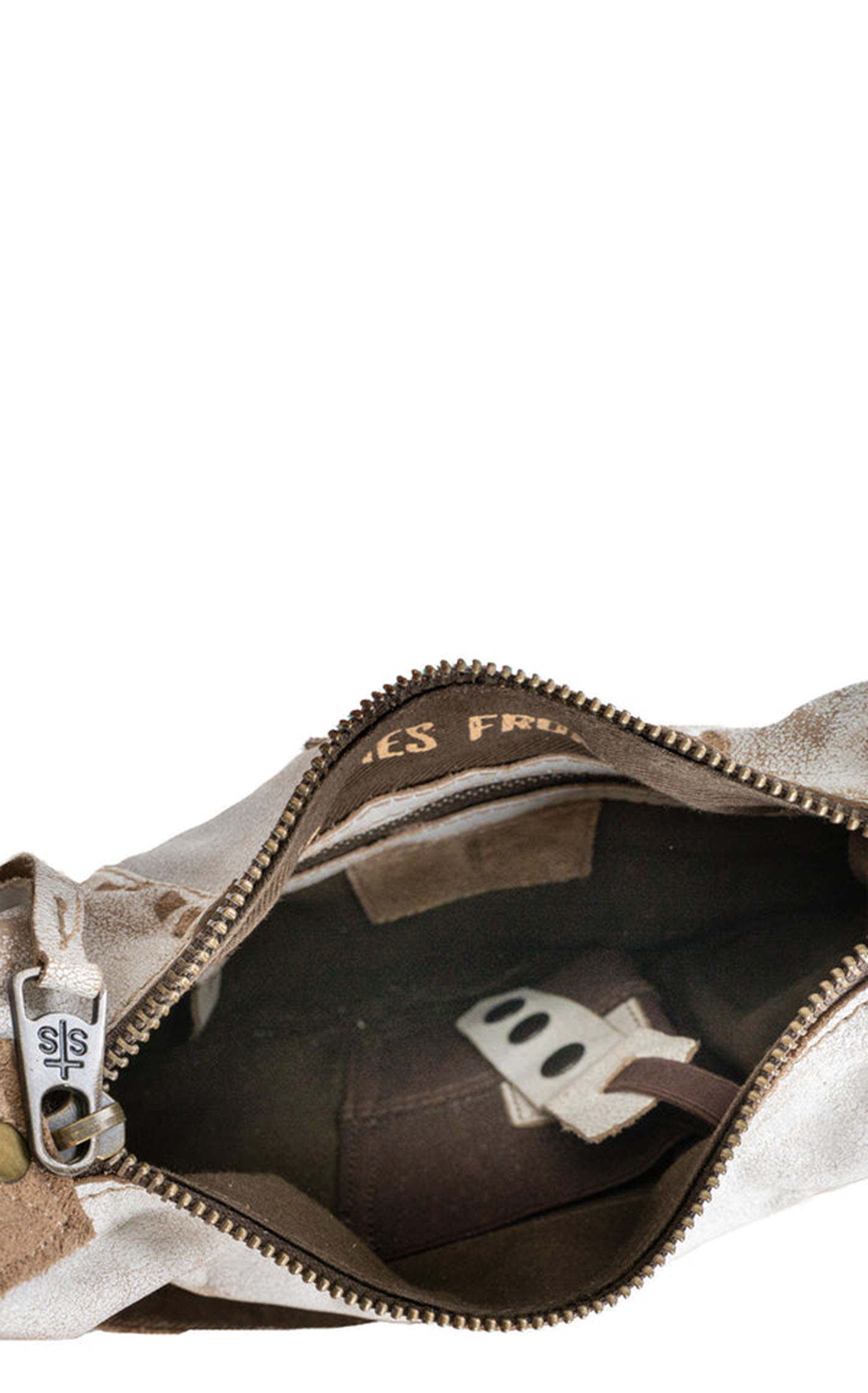 STS Ranchwear Cremello Creamy Leather Nellie Fringe Bag - Image 1