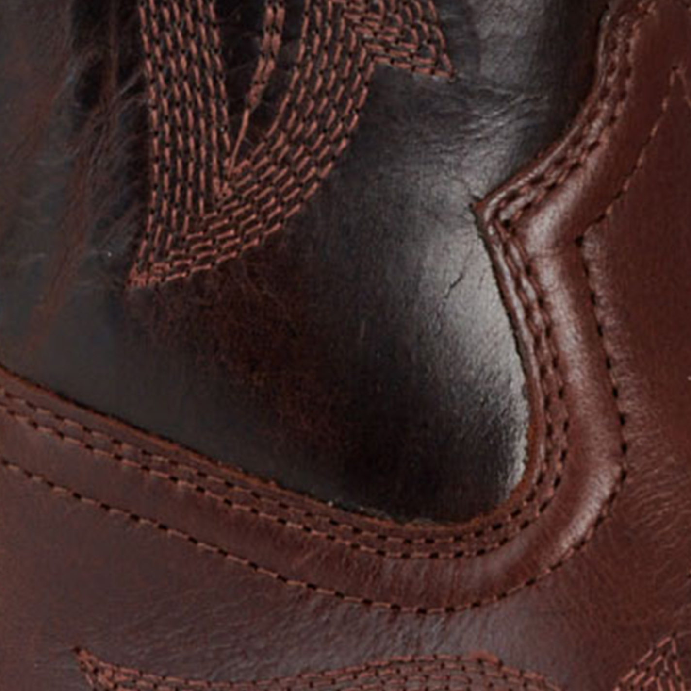 Ariat Women’s Round Up Collins Mahogany Snip Toe Cowboy Boots - Image 1