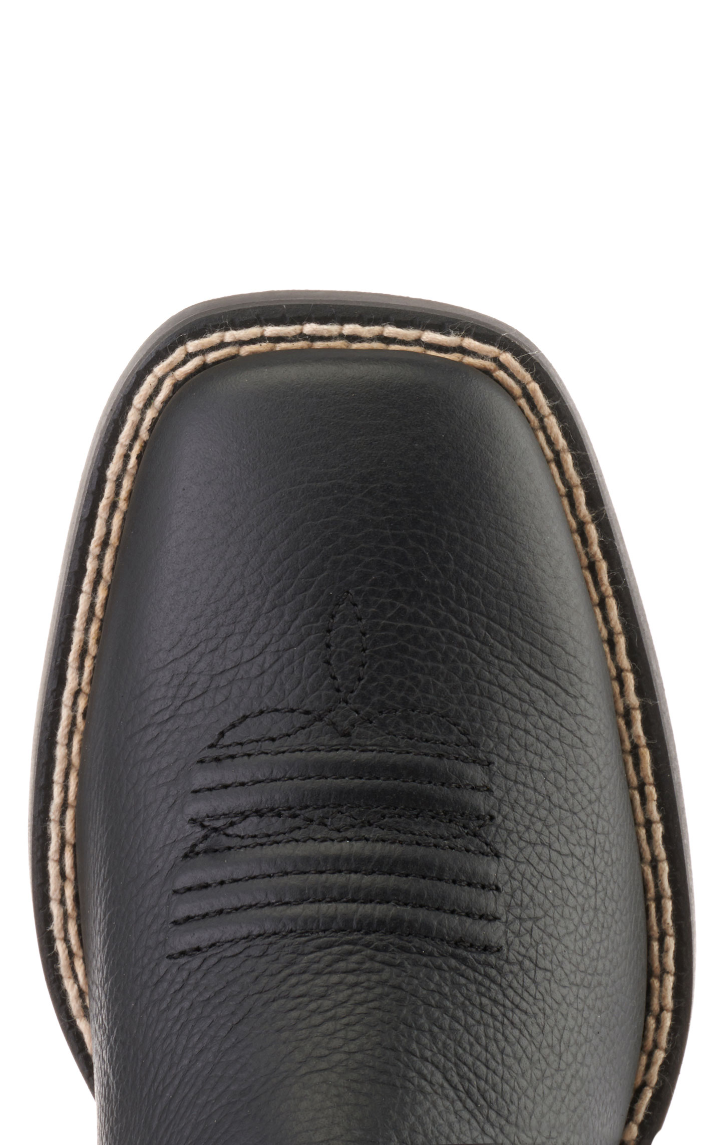 Ariat Kids Tycoon Black Square Toe Cowboy Boot - Image 1