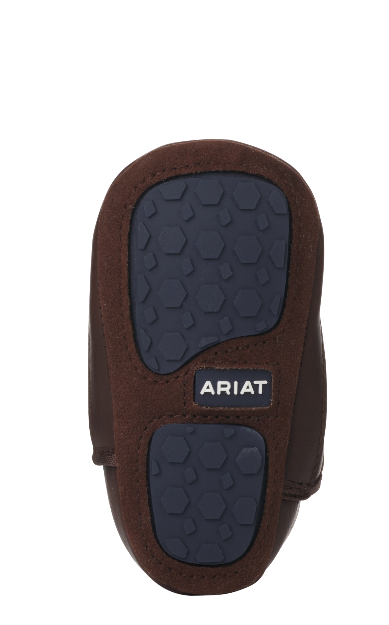 Ariat Infants Lil' Stompers Deadwood Brown with Navy Western Bootie - Image 1