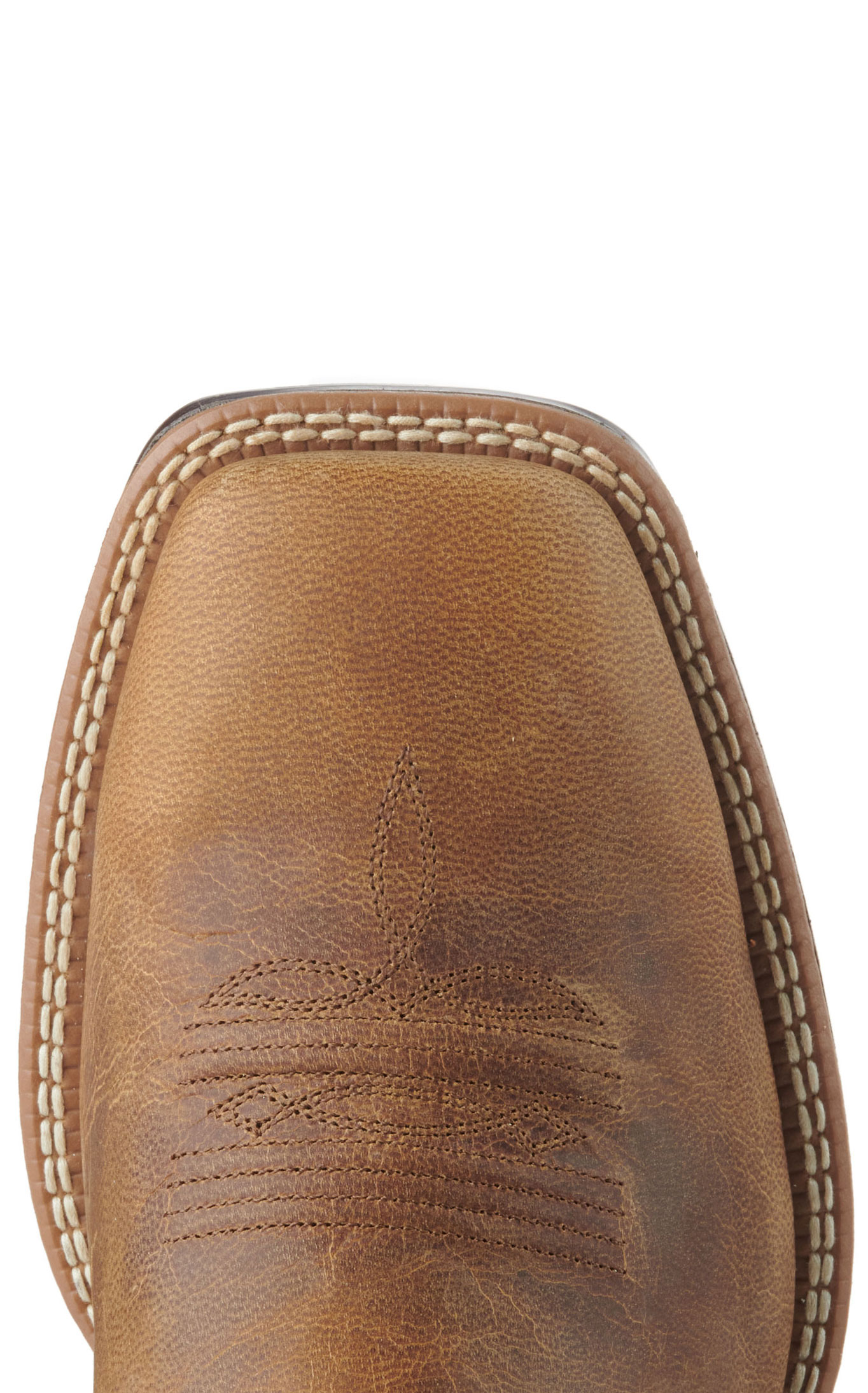 Ariat Men's Rowder VentTEK 360° Marble Tan and White Bantamweight Wide Square Toe Cowboy Boots - Image 1