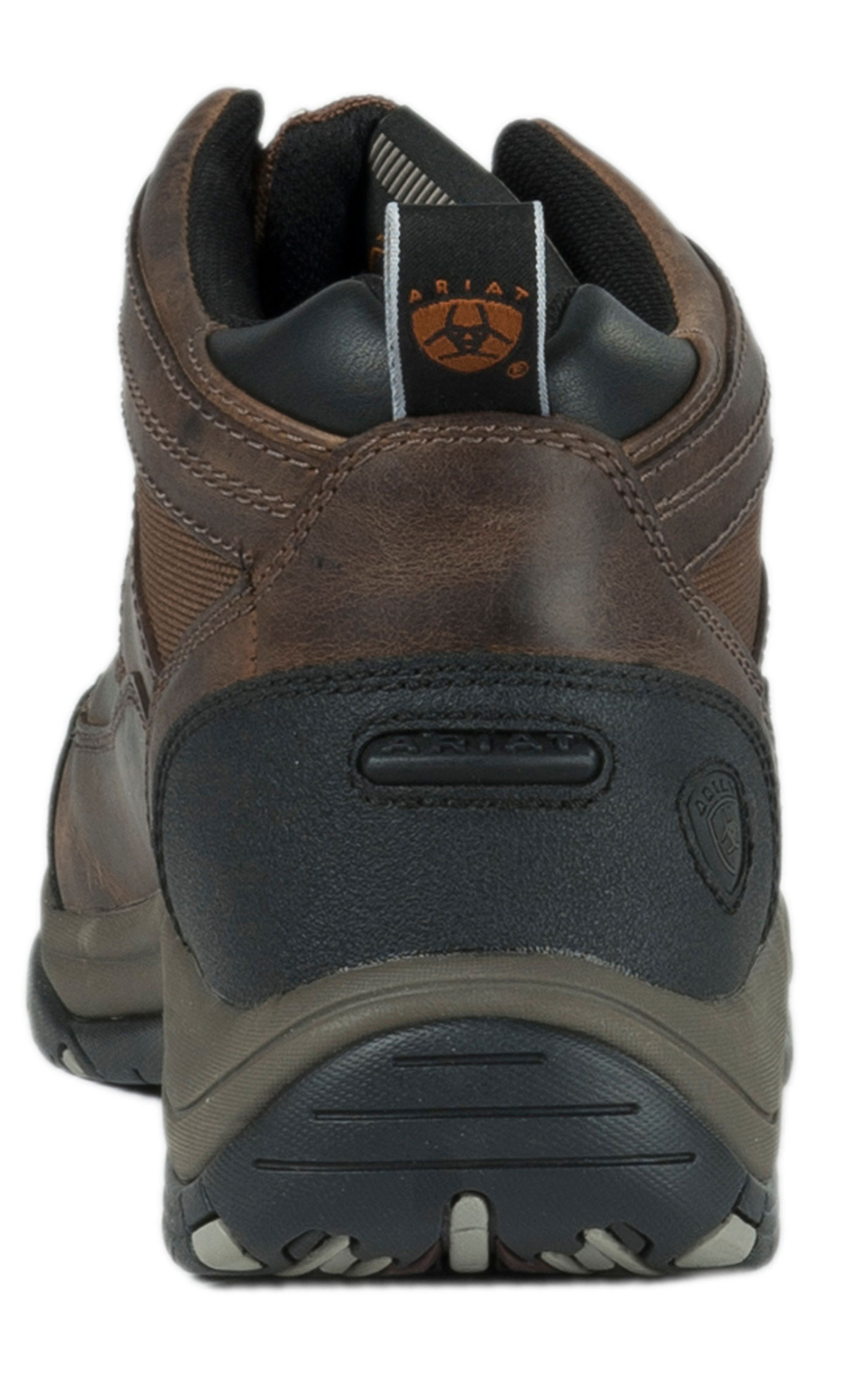Ariat Men's Distressed Brown Terrain Lace Up Hiking Boots - Image 1