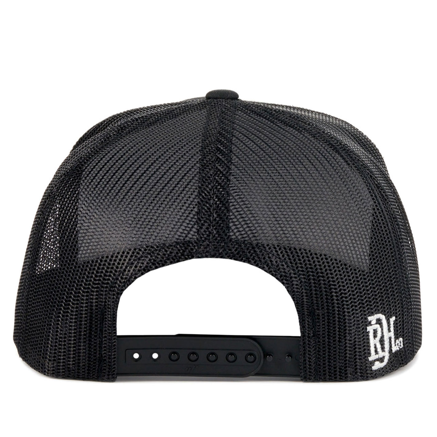 Red Dirt Hat Co. Raw Hide Black with Logo Patch Cap - Image 1