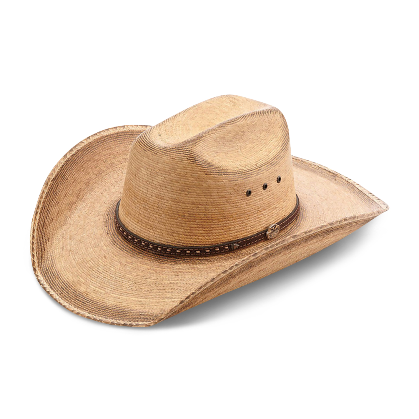 Cavender's Toast Palm Ponderosa Palm Leaf Cowboy Hat - Image 1