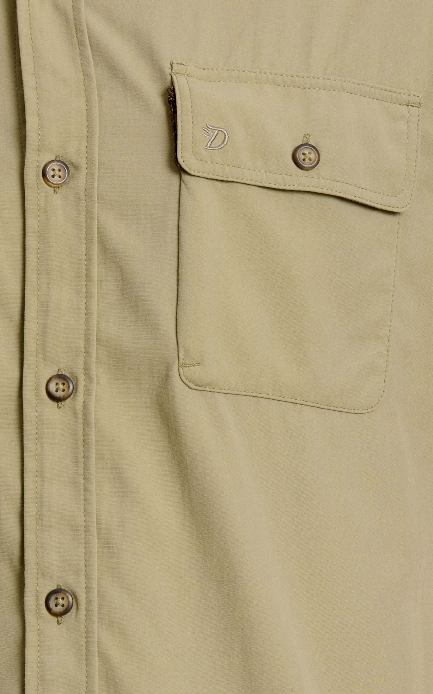Duck Camp Men's Lightweight Sage Hunting Shirt - Image 1