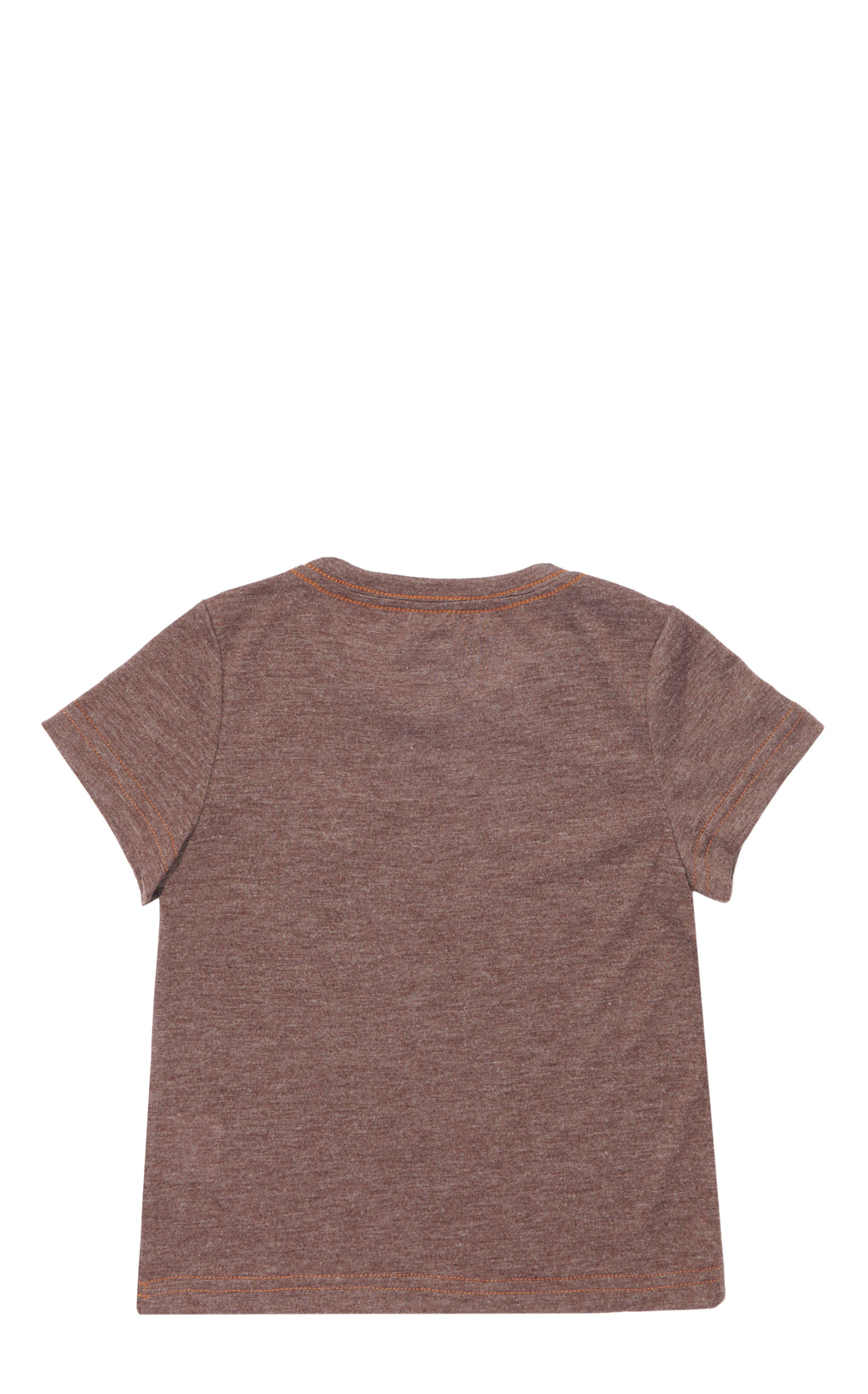 Cowboy Hardware Toddler Boy's Brown Steer Head Graphic T-Shirt - Image 1
