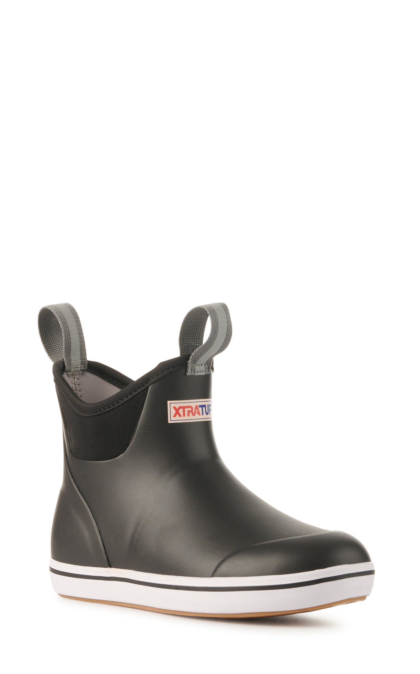 XTRATUF Women's Black Ankle Deck Rubber Booties - Image 2