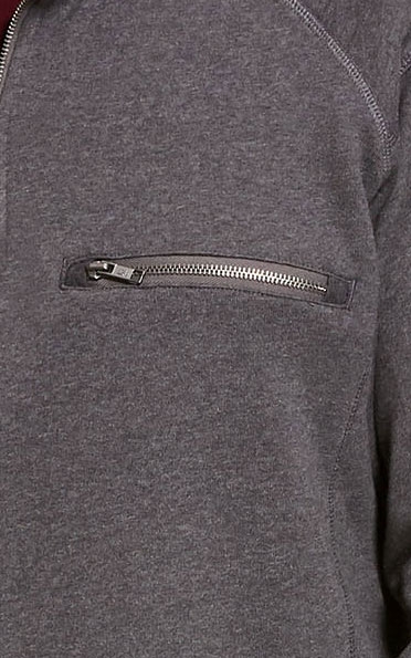 Ariat FR Charcoal Gray 1/4 Zip Work Pullover - Big & Tall Sizes - Image 2