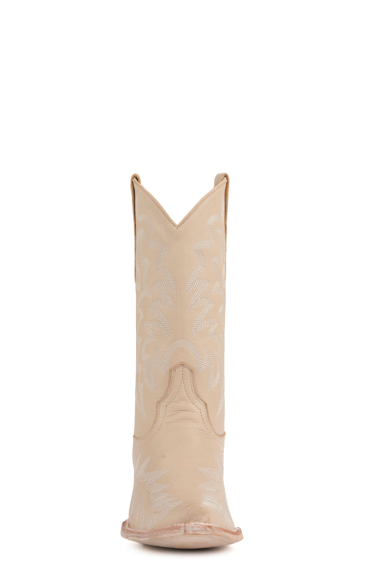 Cavender's Women's Bone Snip Toe Cowboy Boots - Image 1