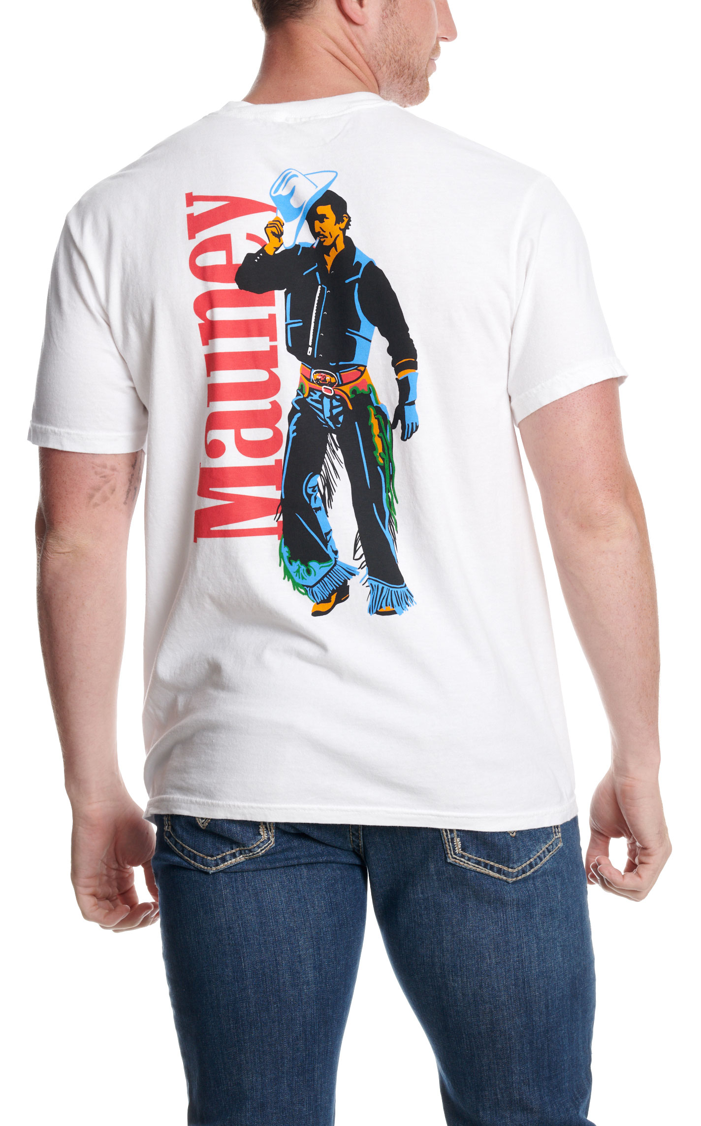 Rodeo Time Dale Brisby Men's J.B. Mauney Graphic T-Shirt - Image 1