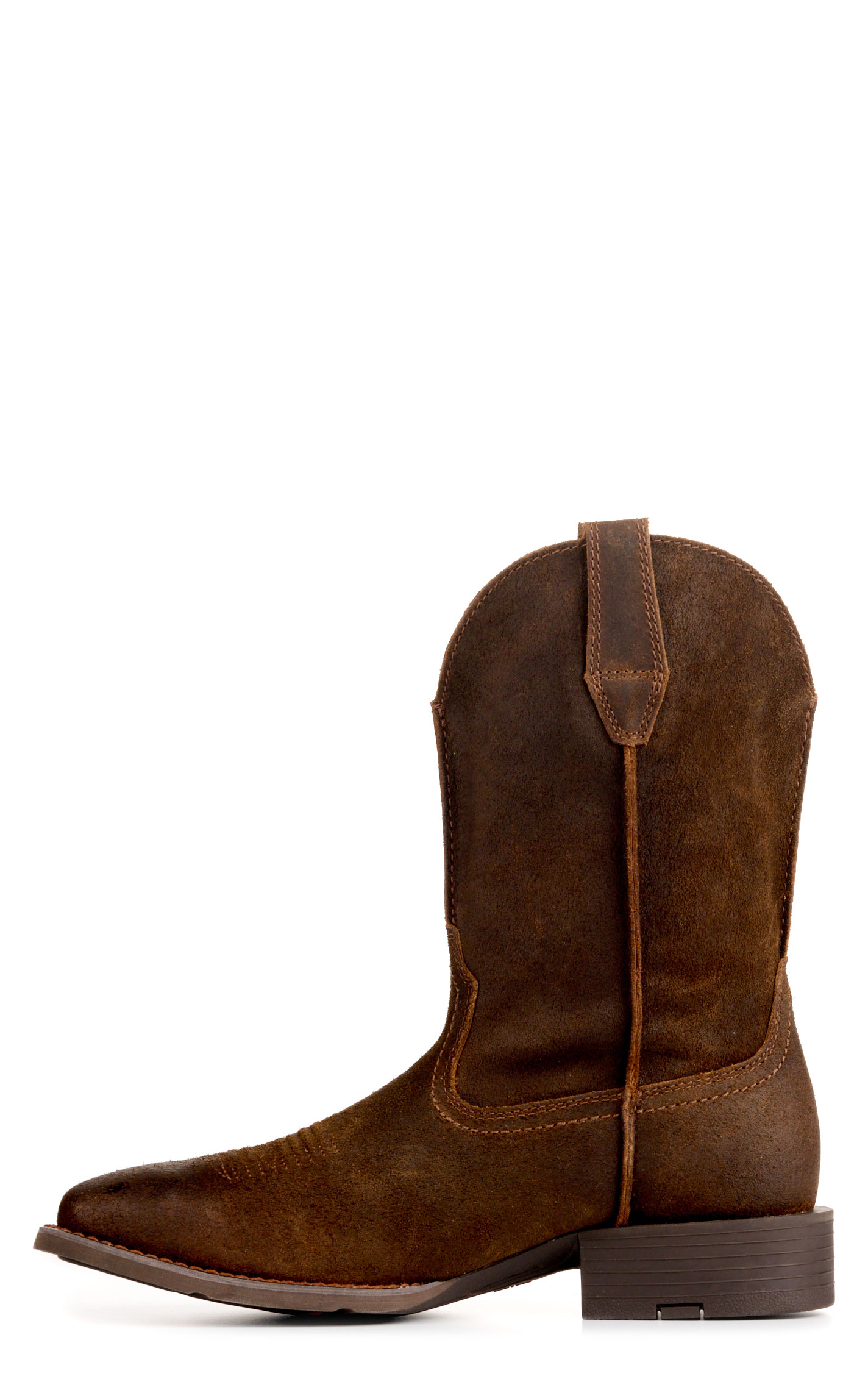 Ariat Men's Aged Smokehouse Roughout Wide Square Toe Cowboy Boots - Image 1