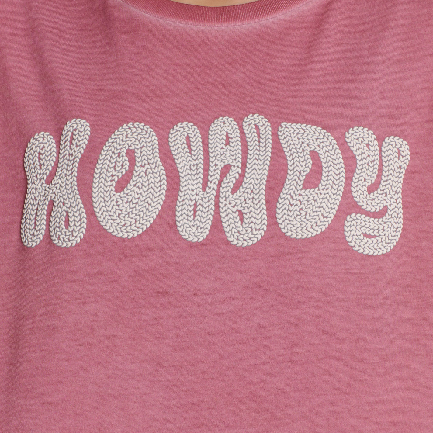 Zutter Women's Wine Howdy Graphic T-Shirt - Image 1