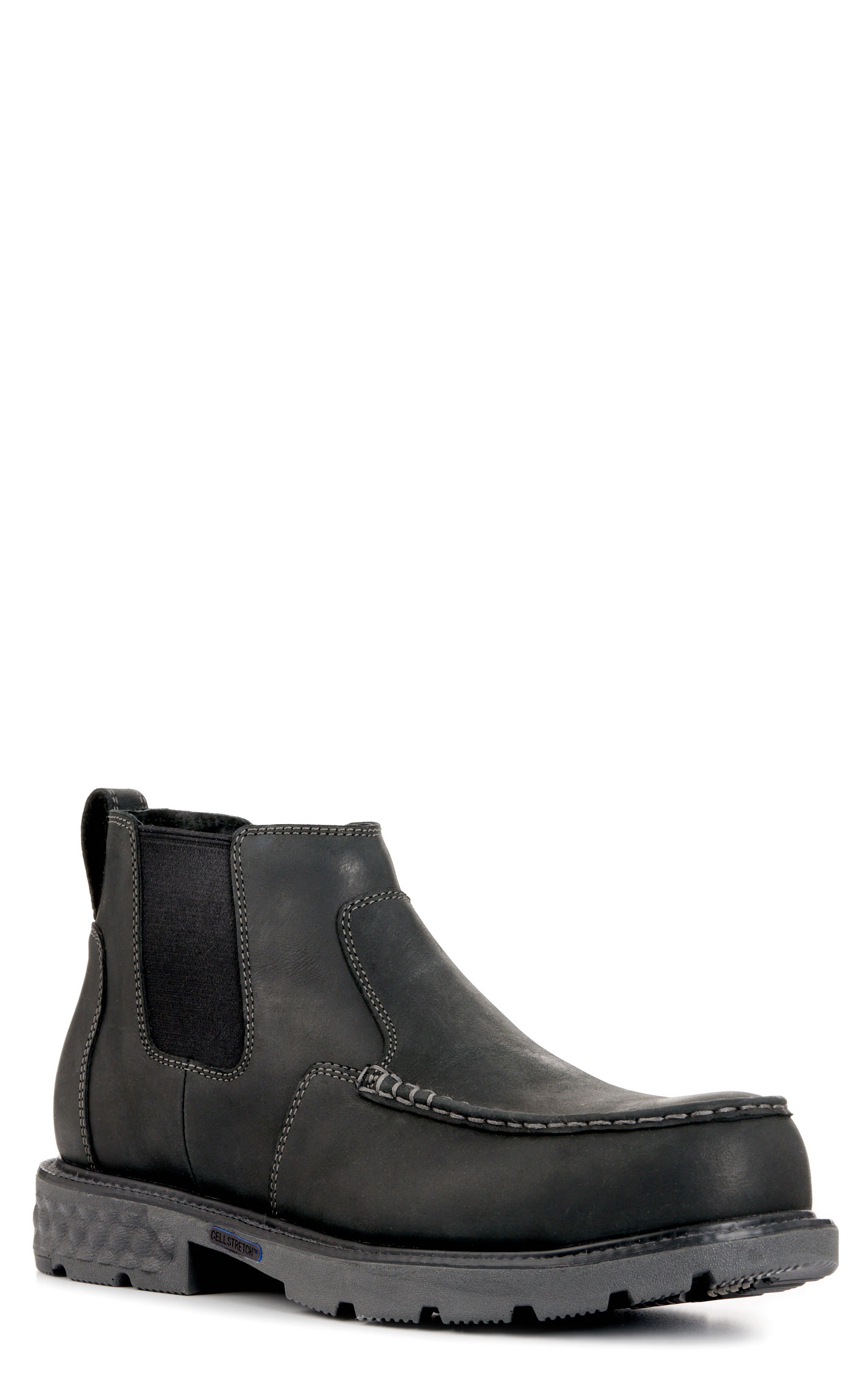 Twisted X Men's Black CellStretch Round Composite Toe Chelsea Work Boot - Image 1
