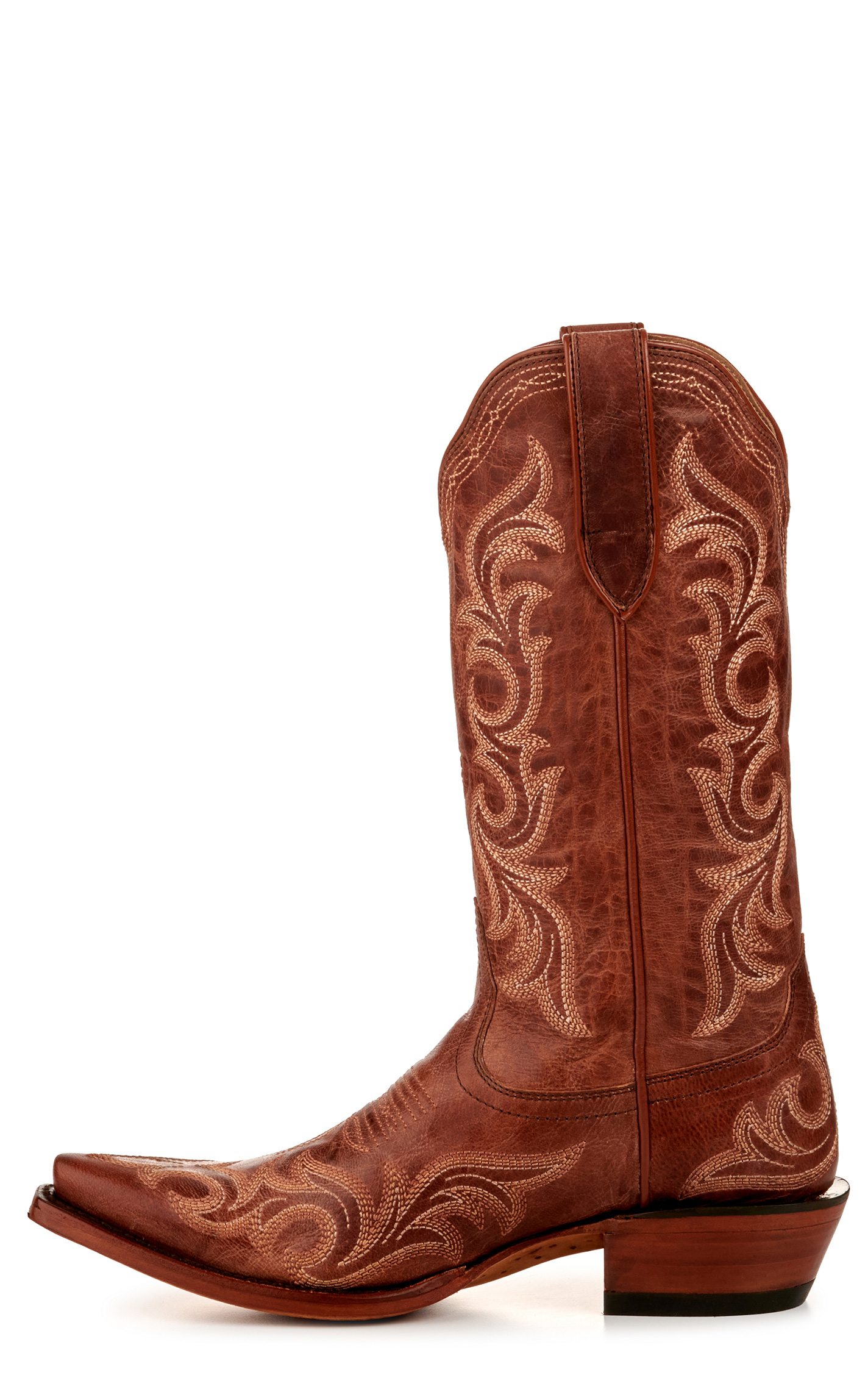Ariat Women's Hazen Whiskey Barrel Brown Snip Toe Cowboy Boots - Image 1