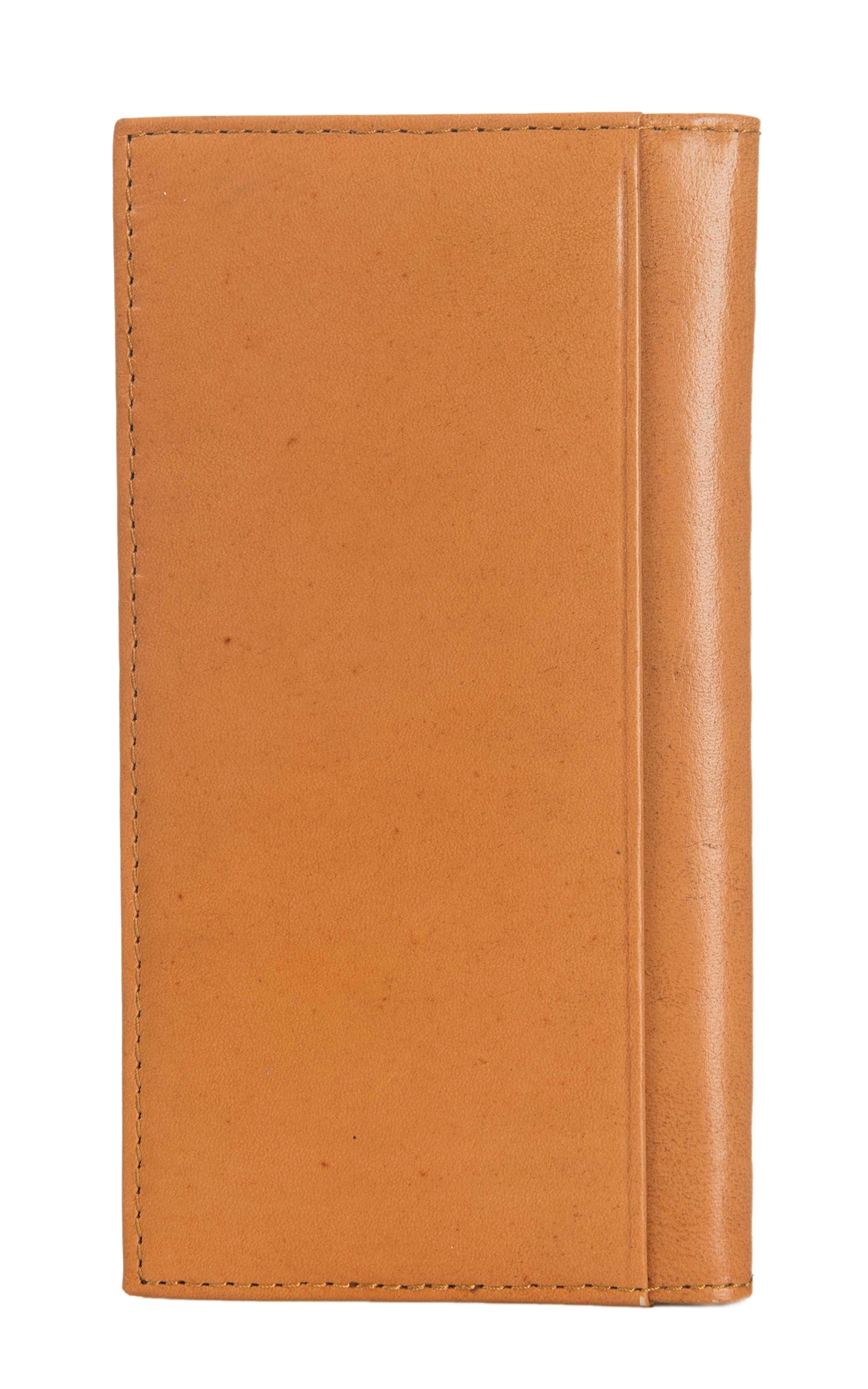 Nocona Tan Embossed with Royal Inlay Rodeo Wallet / Checkbook Cover - Image 1