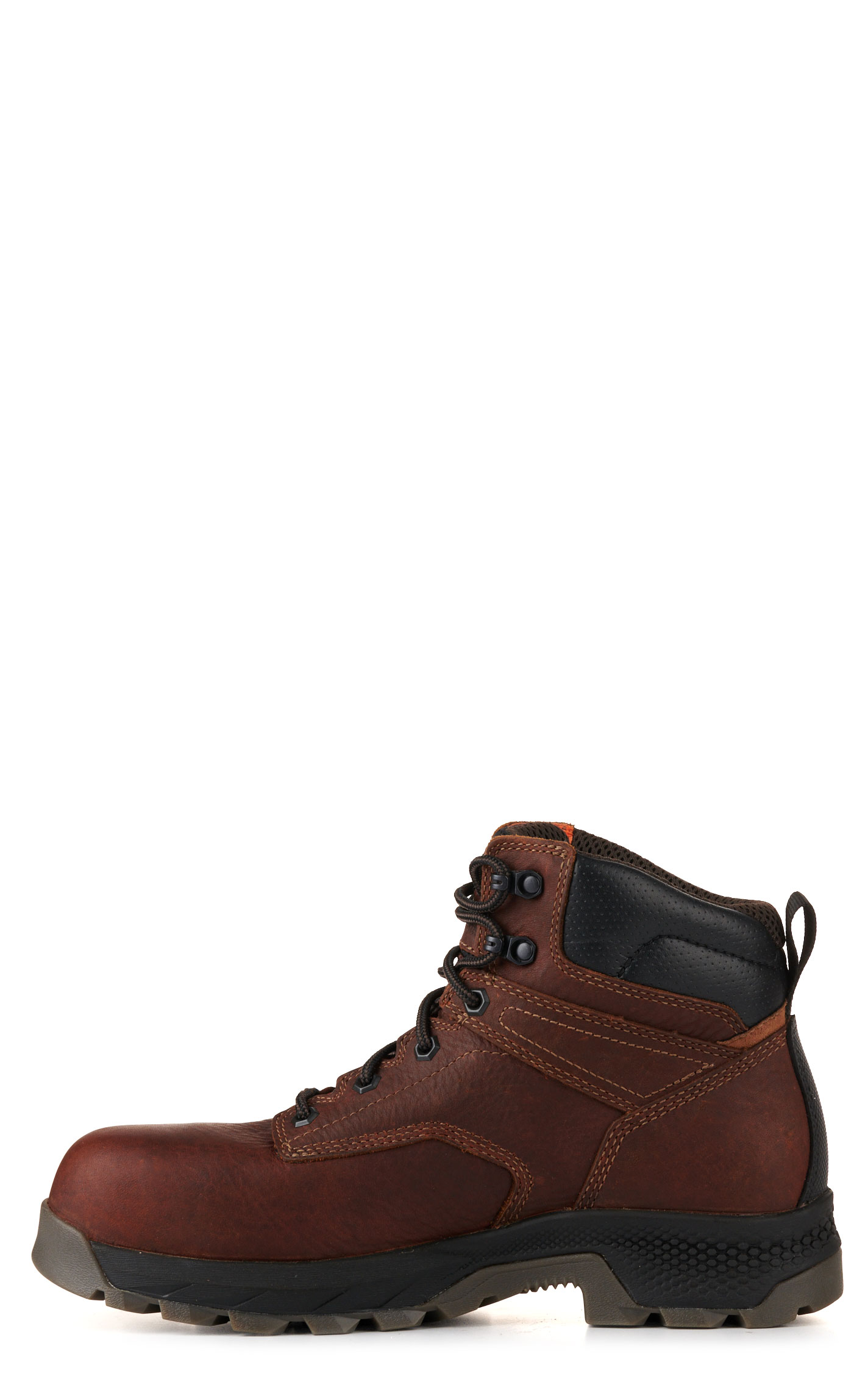 Timberland Pro Men's TiTAN Trailblazer Brown Waterproof Wide Square Composite Toe 6\